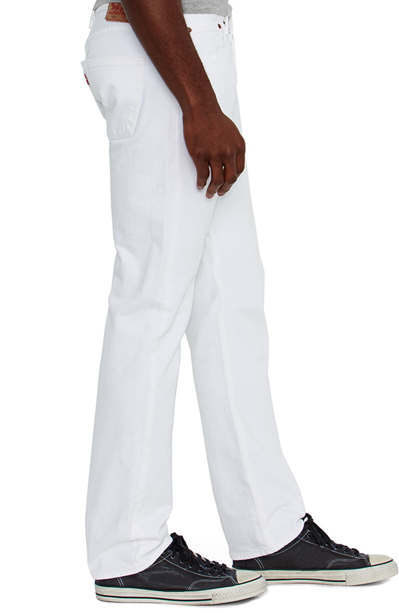 mens white levis