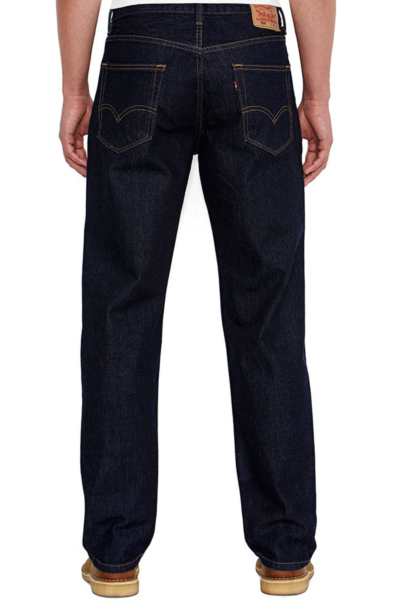 dark blue levi jeans mens