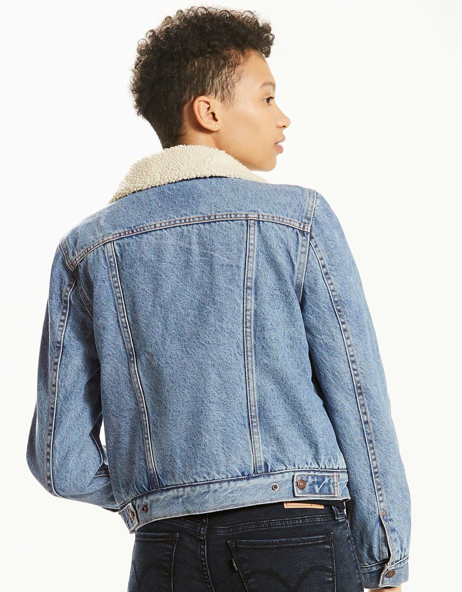 original sherpa trucker jacket levis