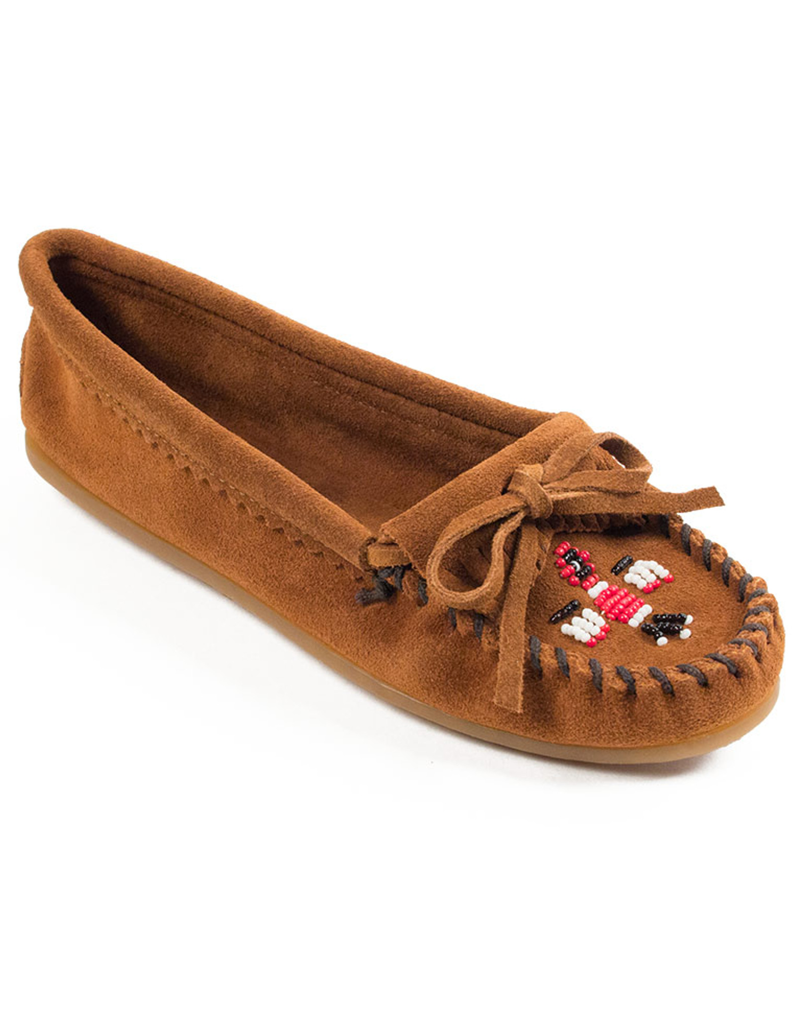 Minnetonka Women's Thunderbird II Moccasins - Brown