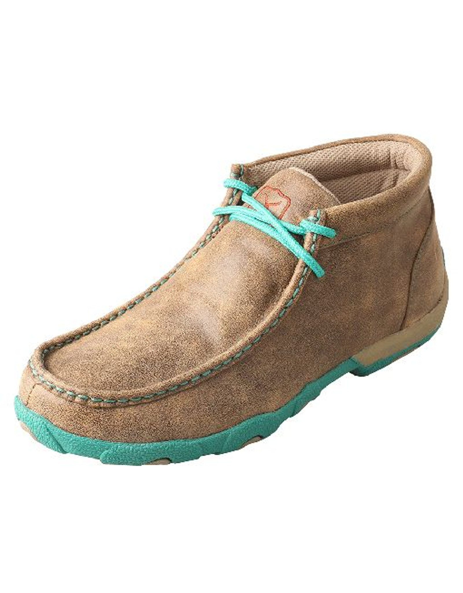 Twisted X Women's Driving Moc - Bomber/Turquoise
