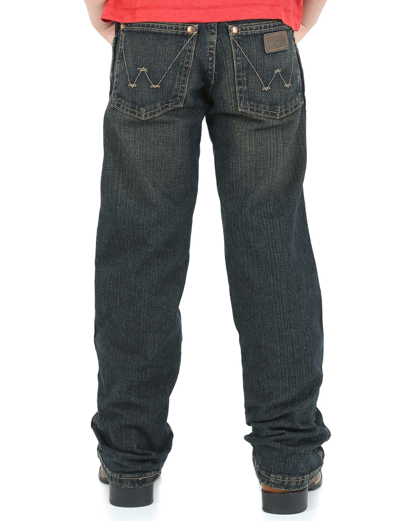 Wrangler Boy's Retro Low Rise Relaxed Fit Straight Leg Jeans (Sizes 1T-7) - Rolling River