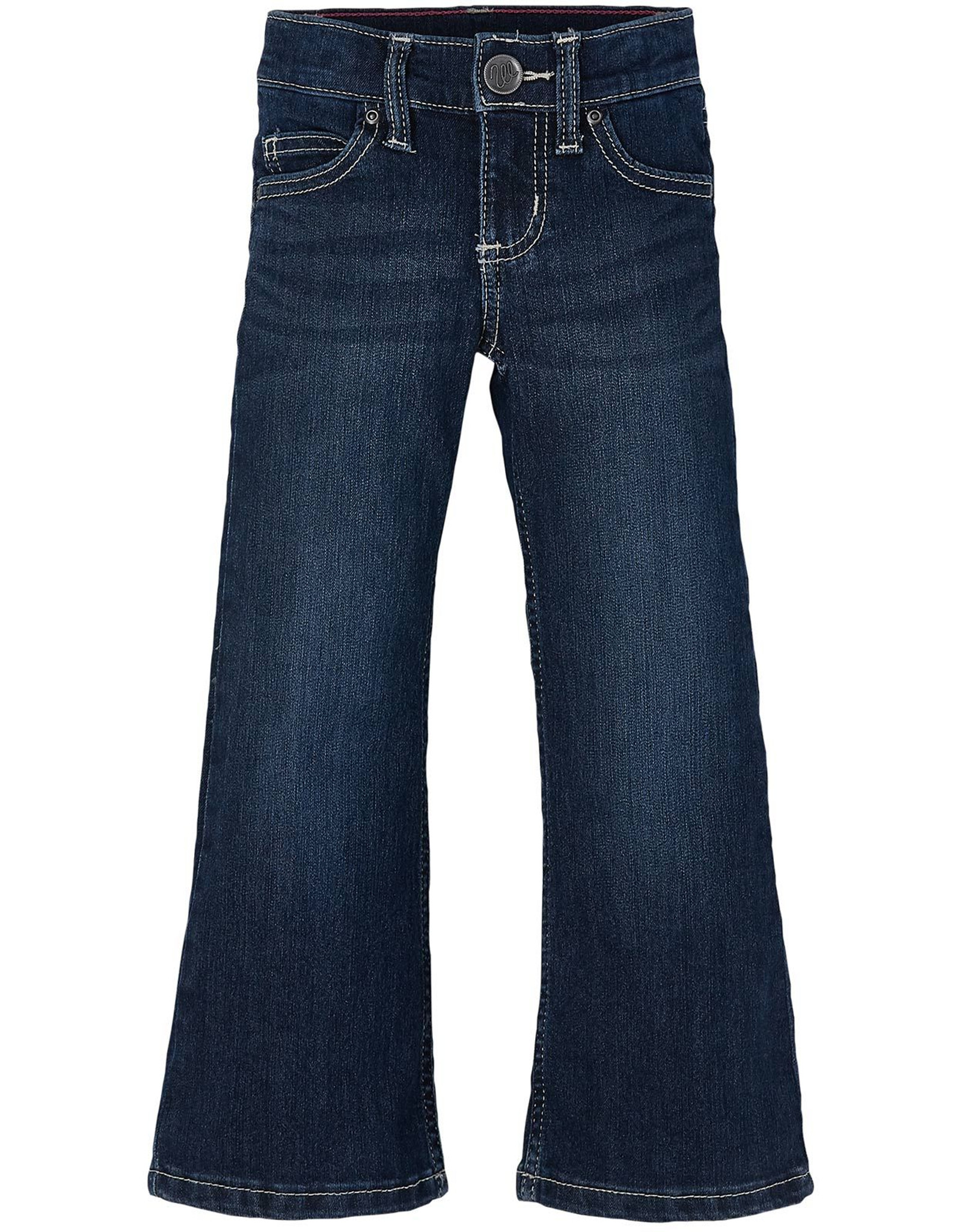 Wrangler Girls Stretch Jeans from Langston's - Dark