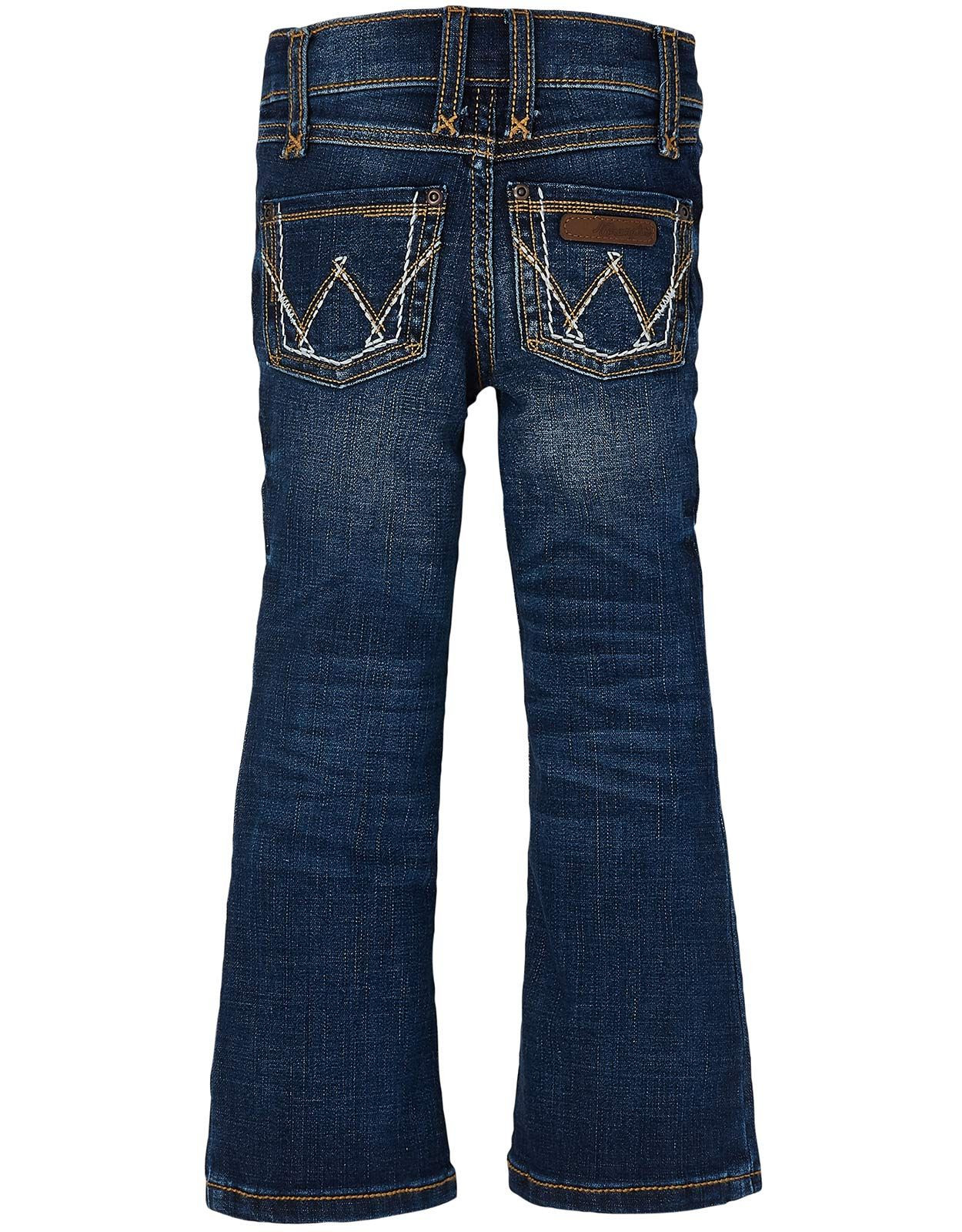 Regular Fit Boot Cut Jeans (Sizes 