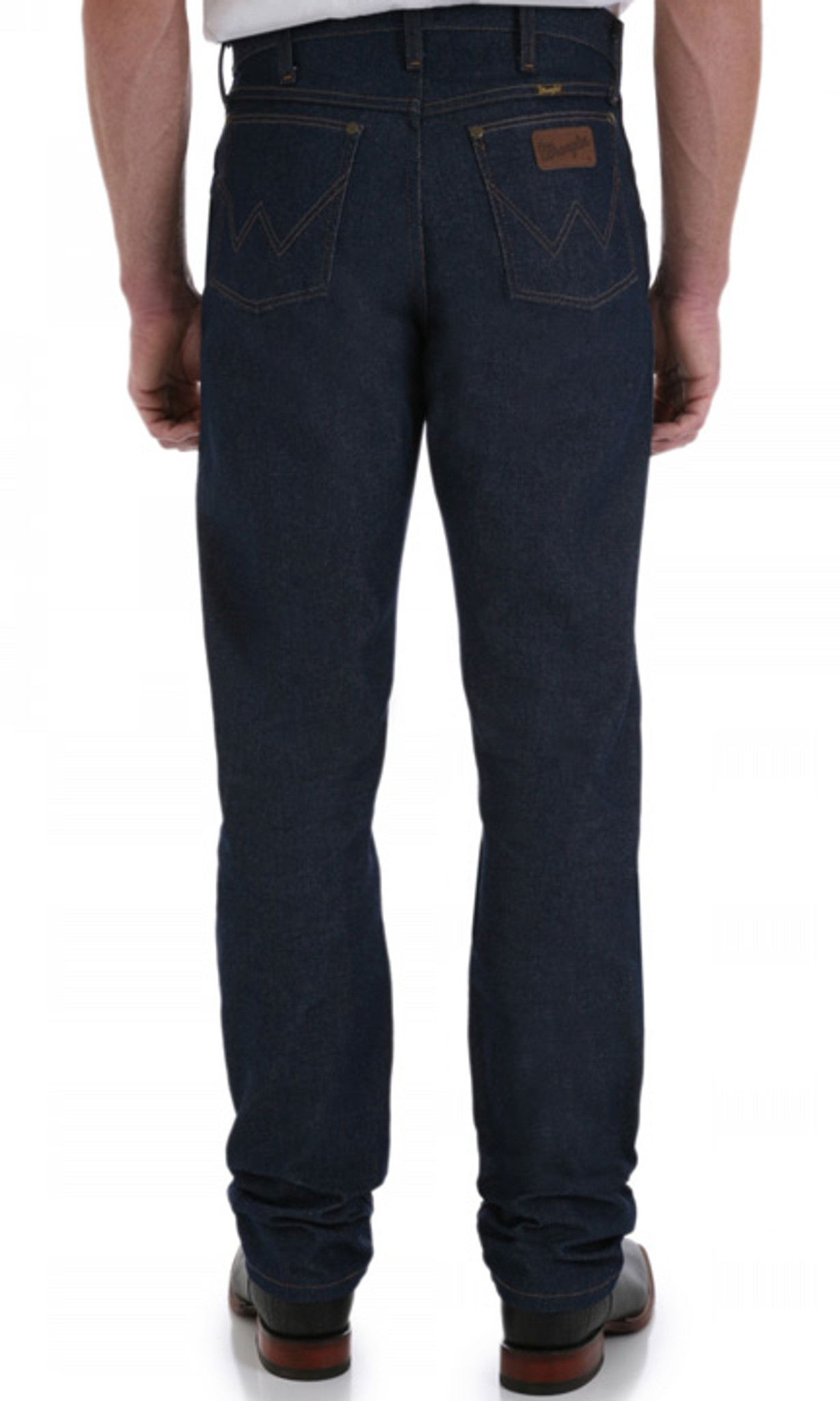 Wrangler Men's 47 Regular Mid Rise Regular Fit Tapered Leg Jeans - Rigid (Closeout)