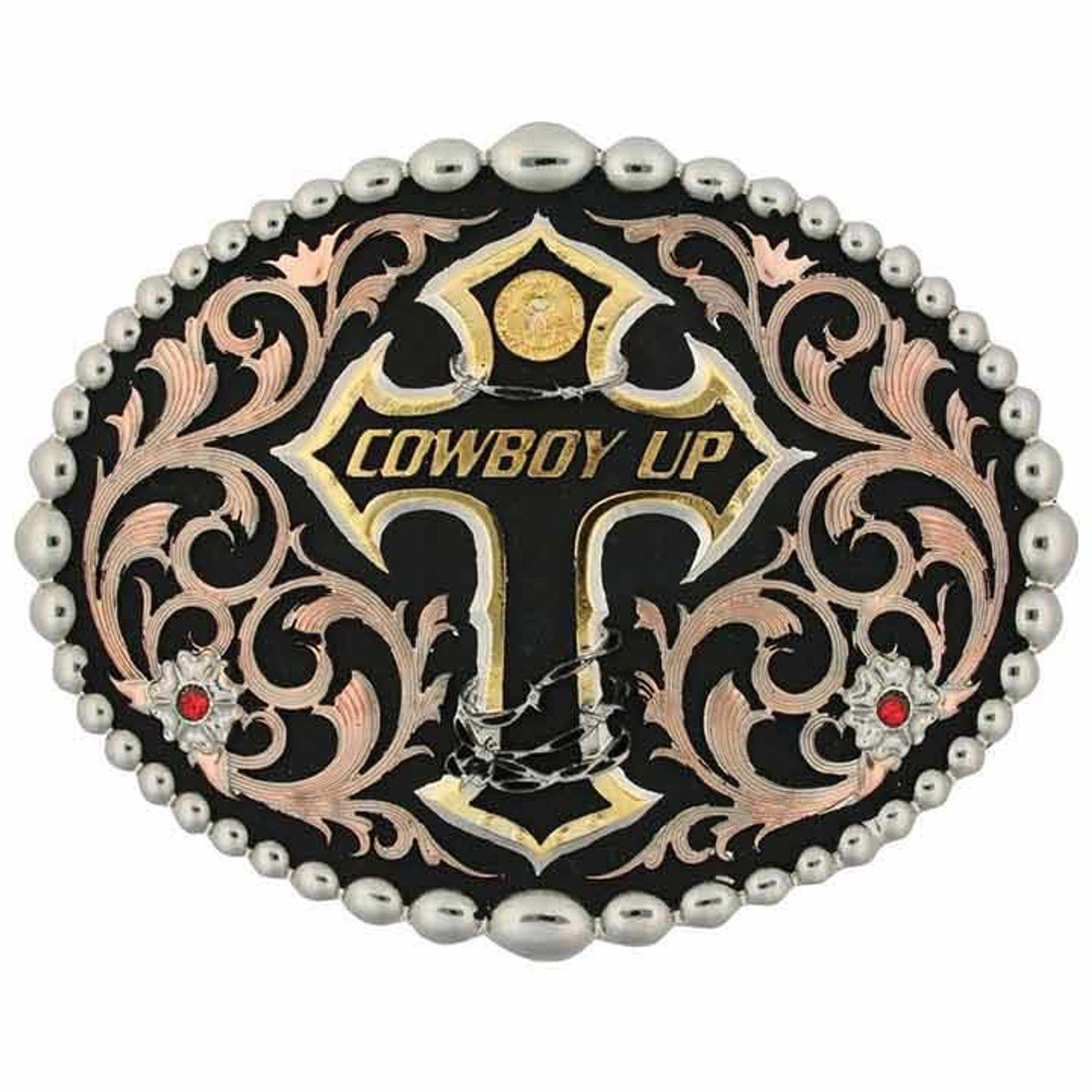 Montana Silversmiths Country Strong Attitude Buckle