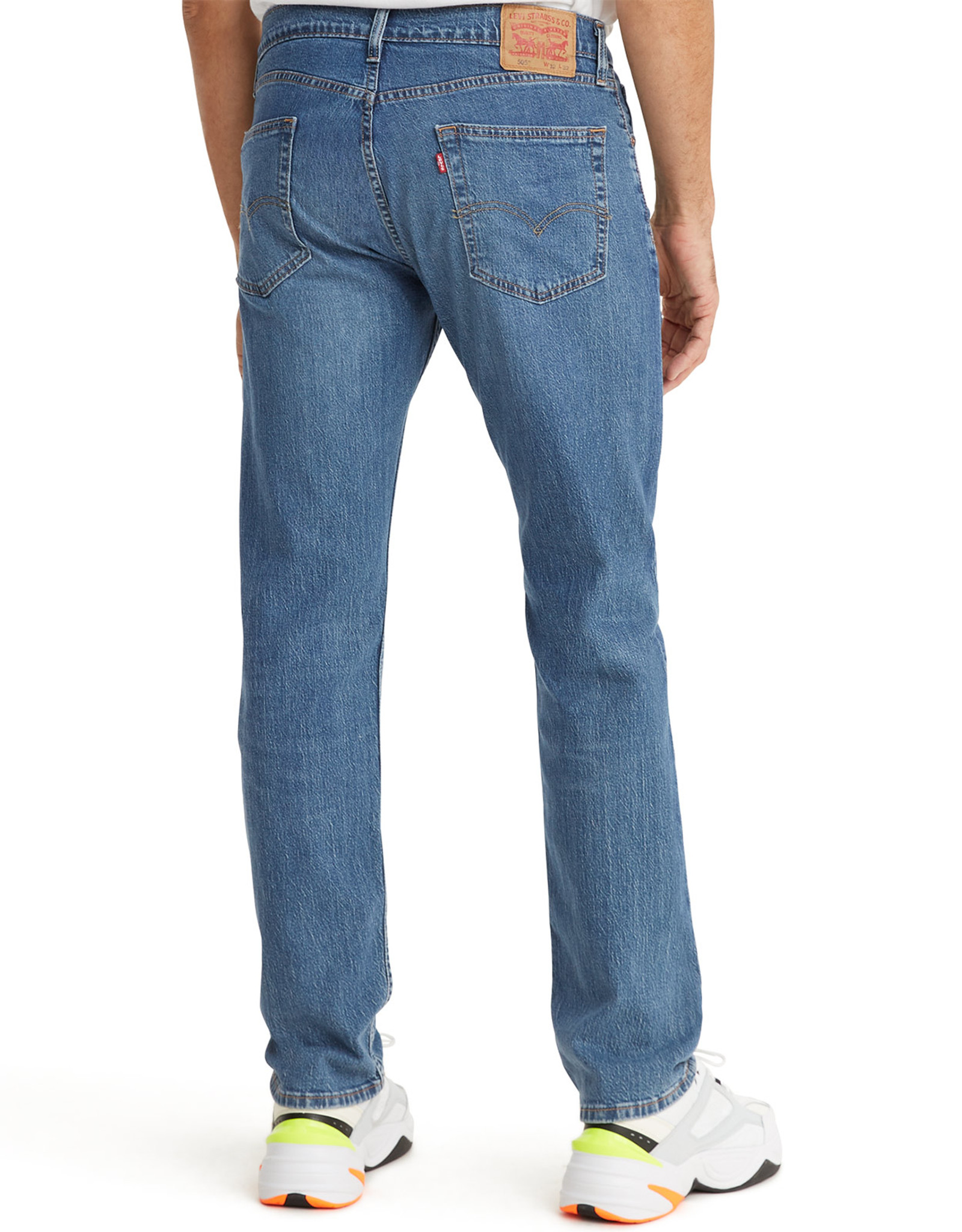 Levi 505 Jeans 36x30 Mens Blue Regular 海外 即決-