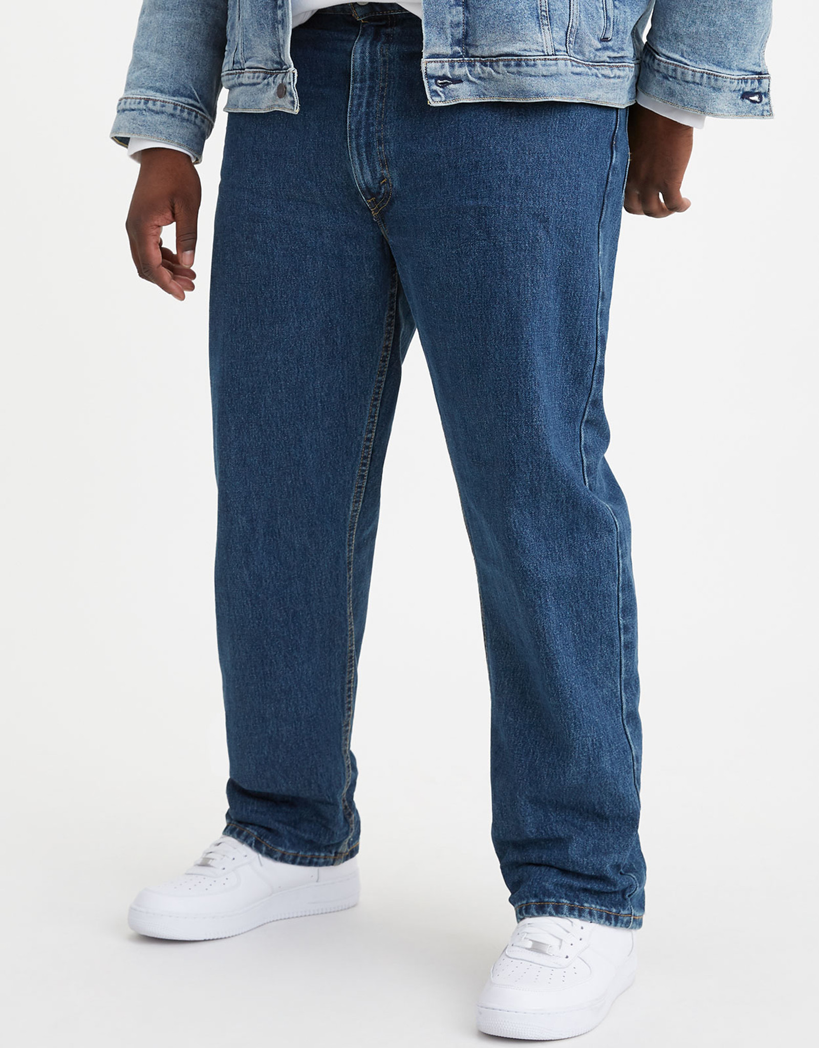 Levi's Men's 505 Regular Mid Rise Regular Fit Straight Leg Jeans