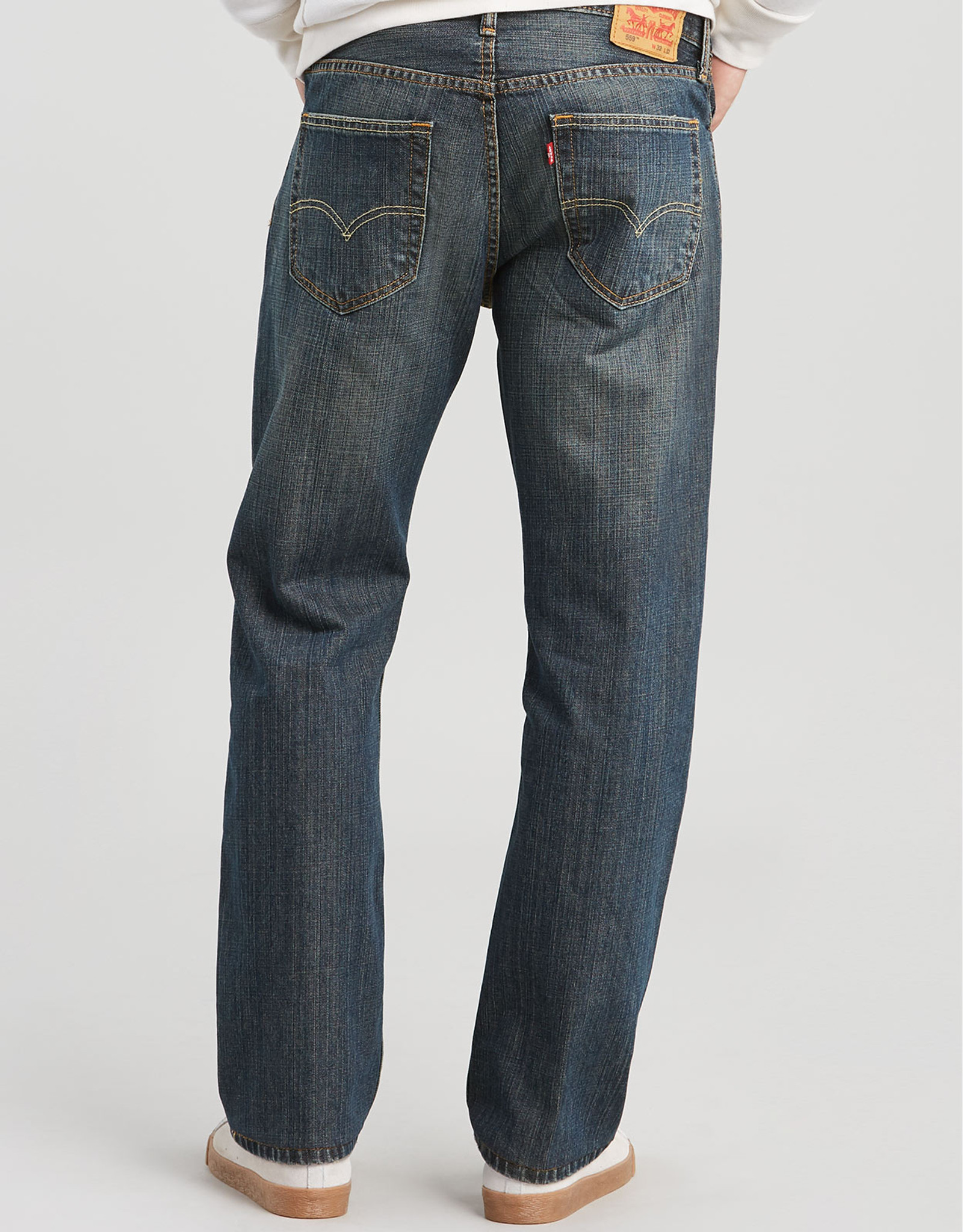 Levi's Men's 559 Relaxed Straight Low Rise Relaxed Fit Straight Leg Jeans - Range (Big & Tall)
