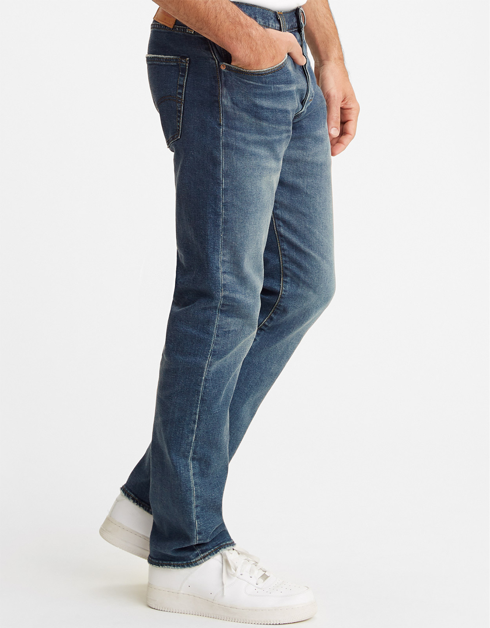 Levi's Men's 501 Original Stretch Mid Rise Regular Fit Straight