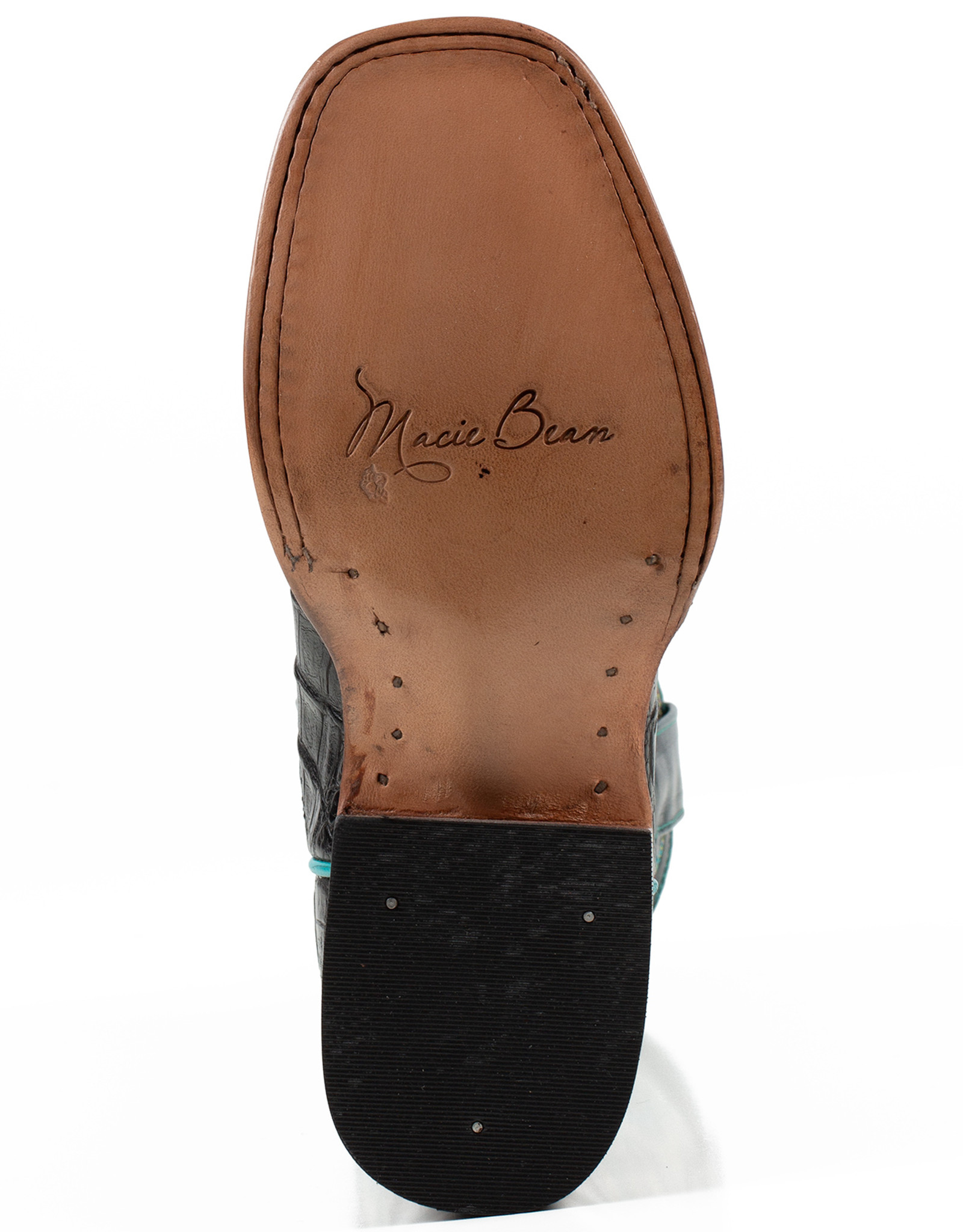 cocoanne Anderson Bean | Black Lux Hornback Caiman Boot – Outpost