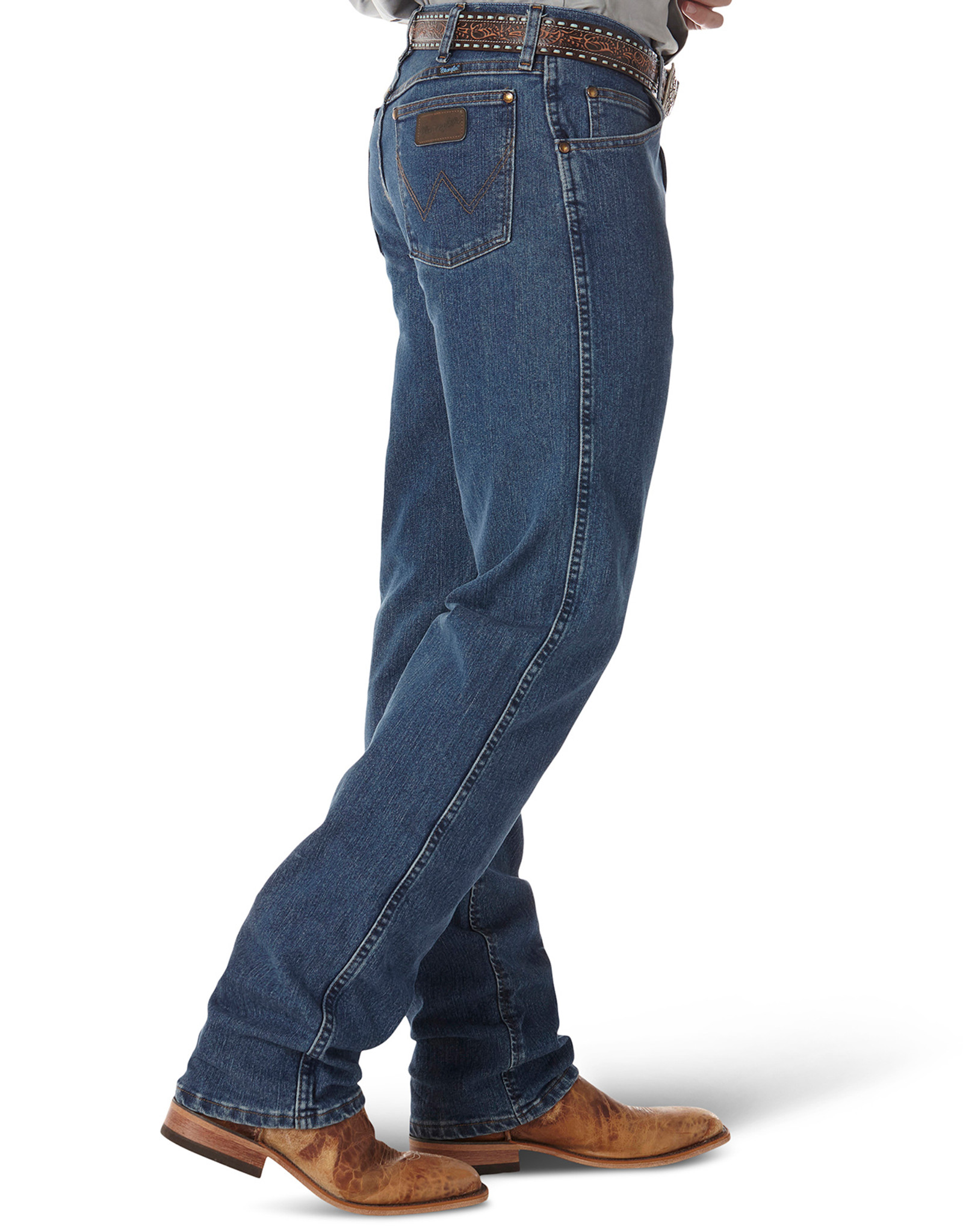 Wrangler Men's 47 Regular Advanced Comfort Stretch Mid Rise