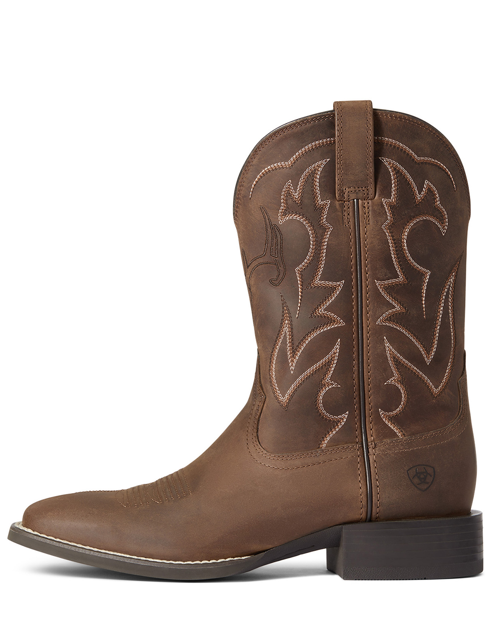 Ariat men's sport clearance western wide square toe