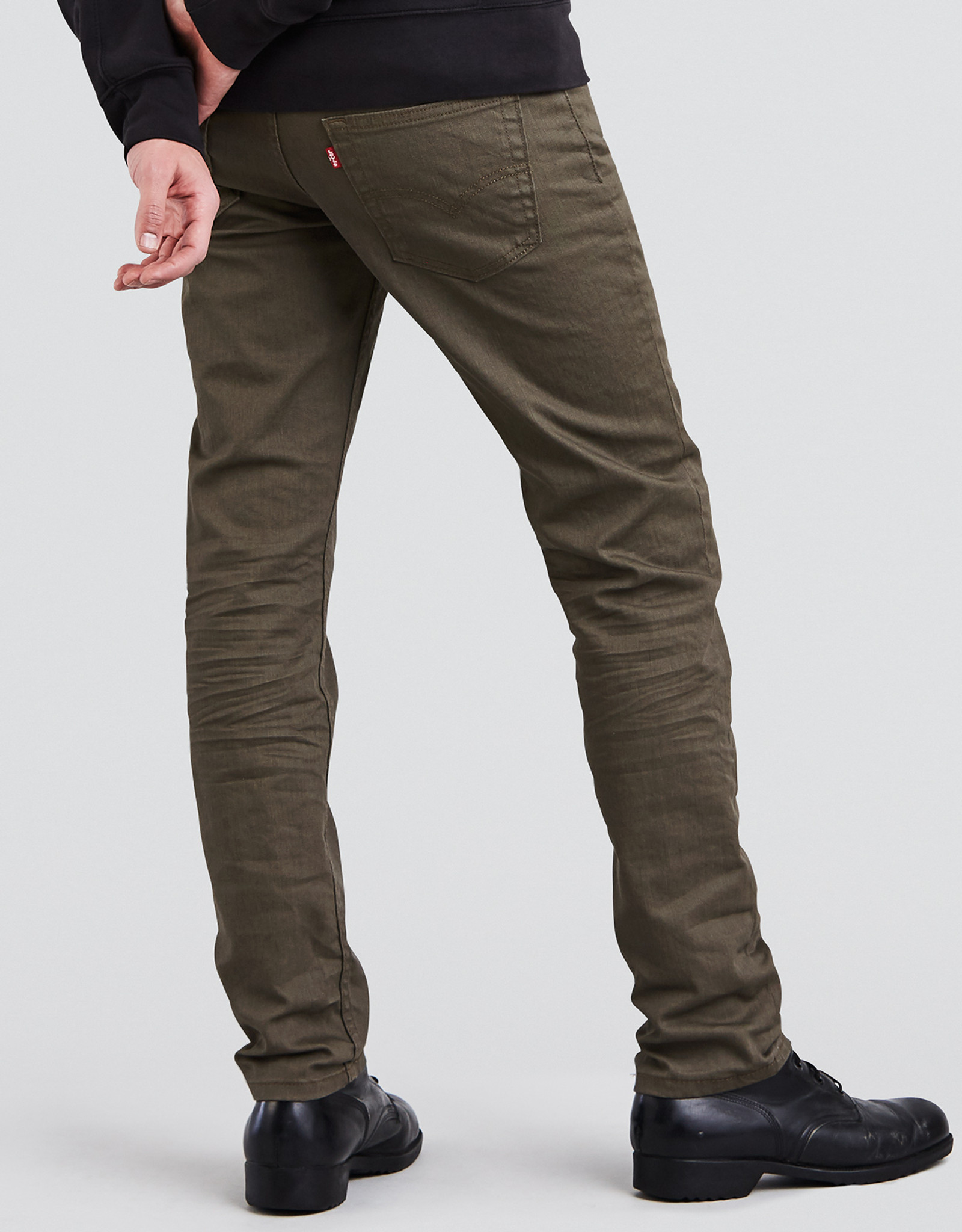 Levi's Men's 511 Slim Stretch Low Rise Slim Fit Slim Leg Jeans - New Khaki