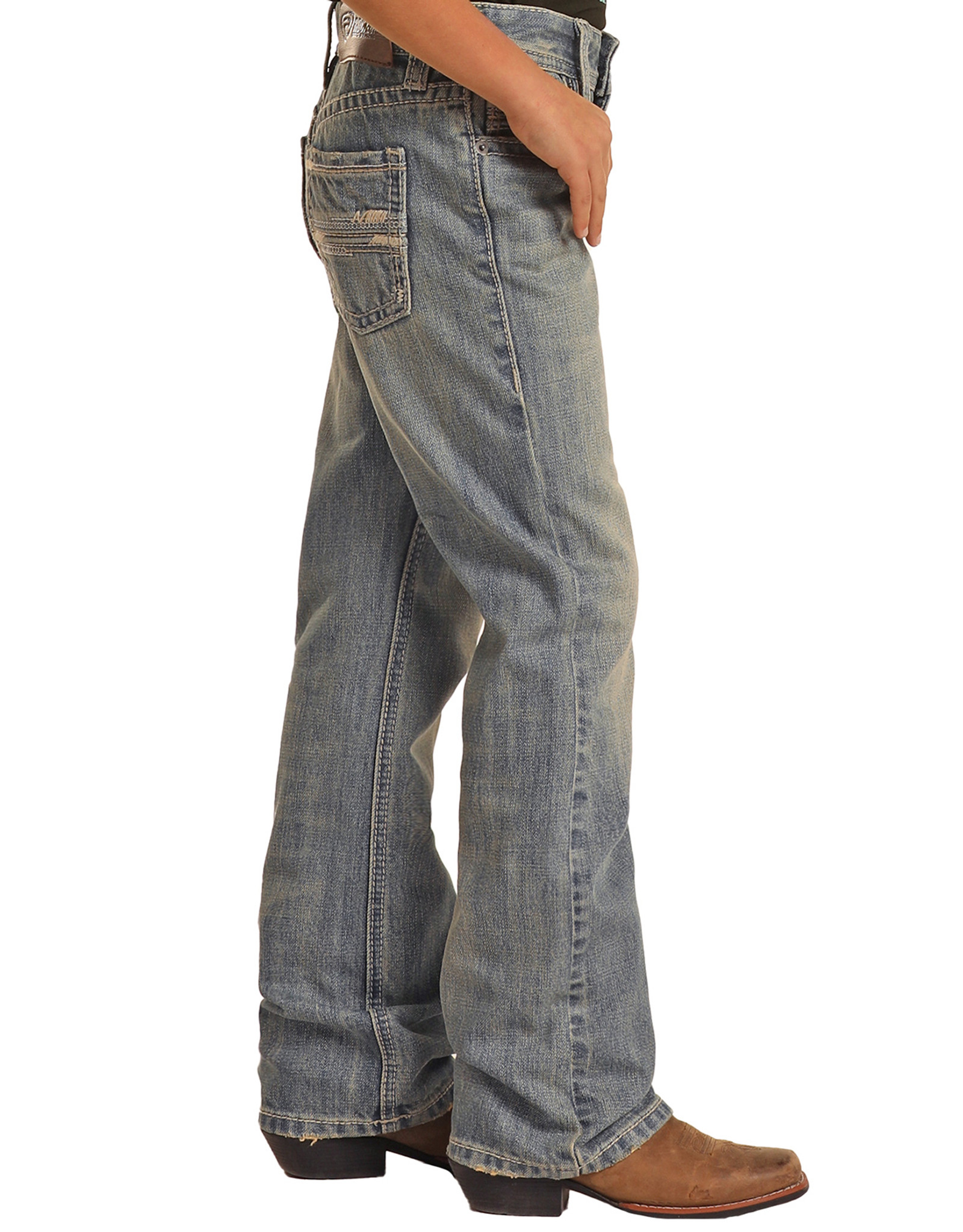 NEW - JUDY BLUE - Midrise Raw Hem Bootcut Jeans ~ Style 88604