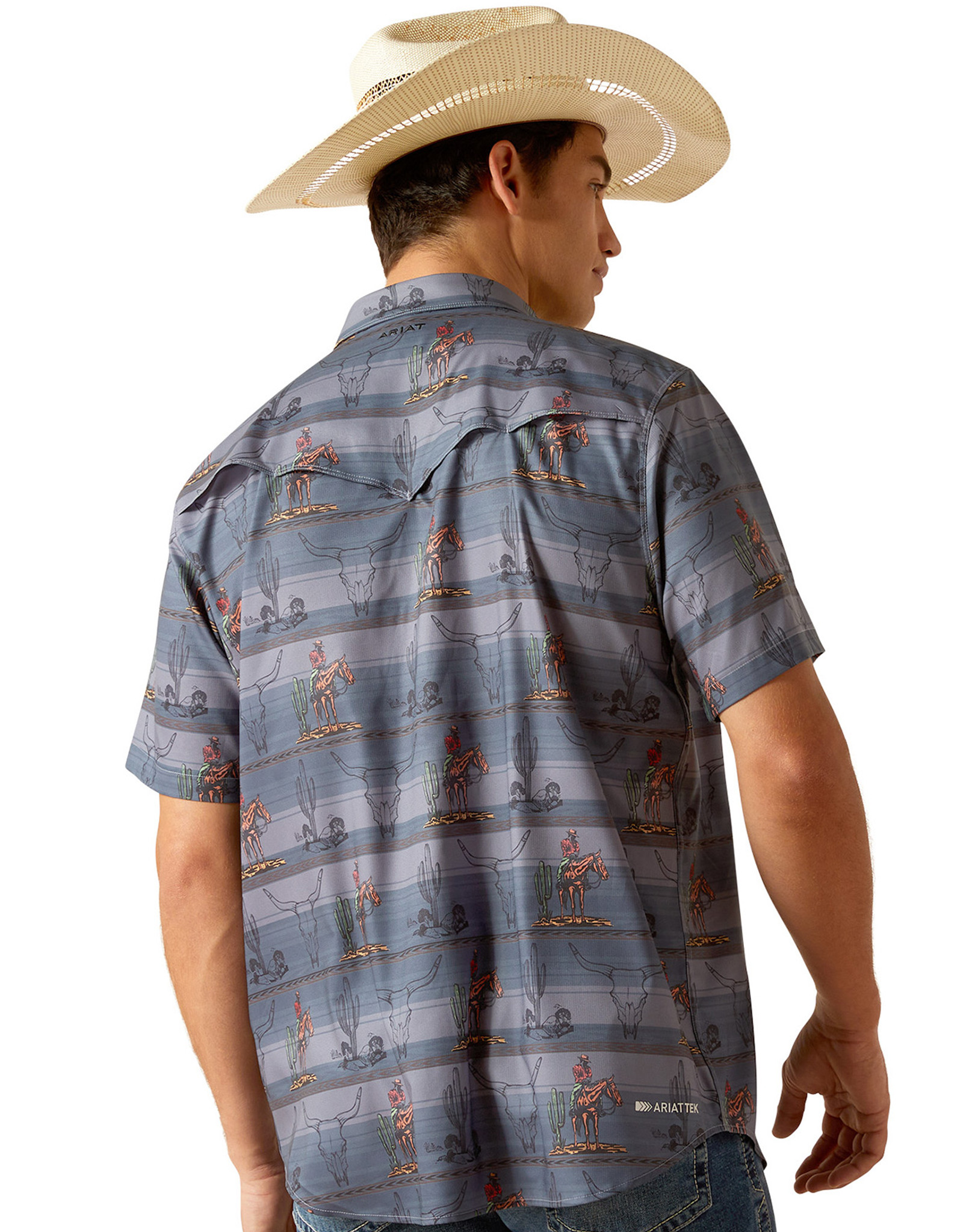 Ariat Men's VentTEK Western Fitted Shirt