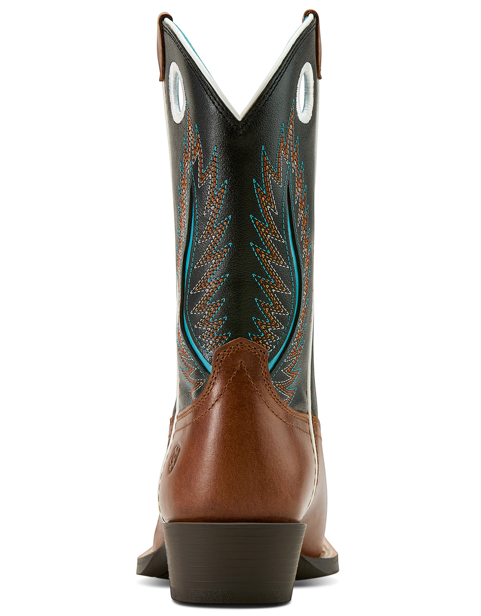 Ariat Kids' Futurity Fort Worth 9" Narrow Square Toe Boots - Brown/Black