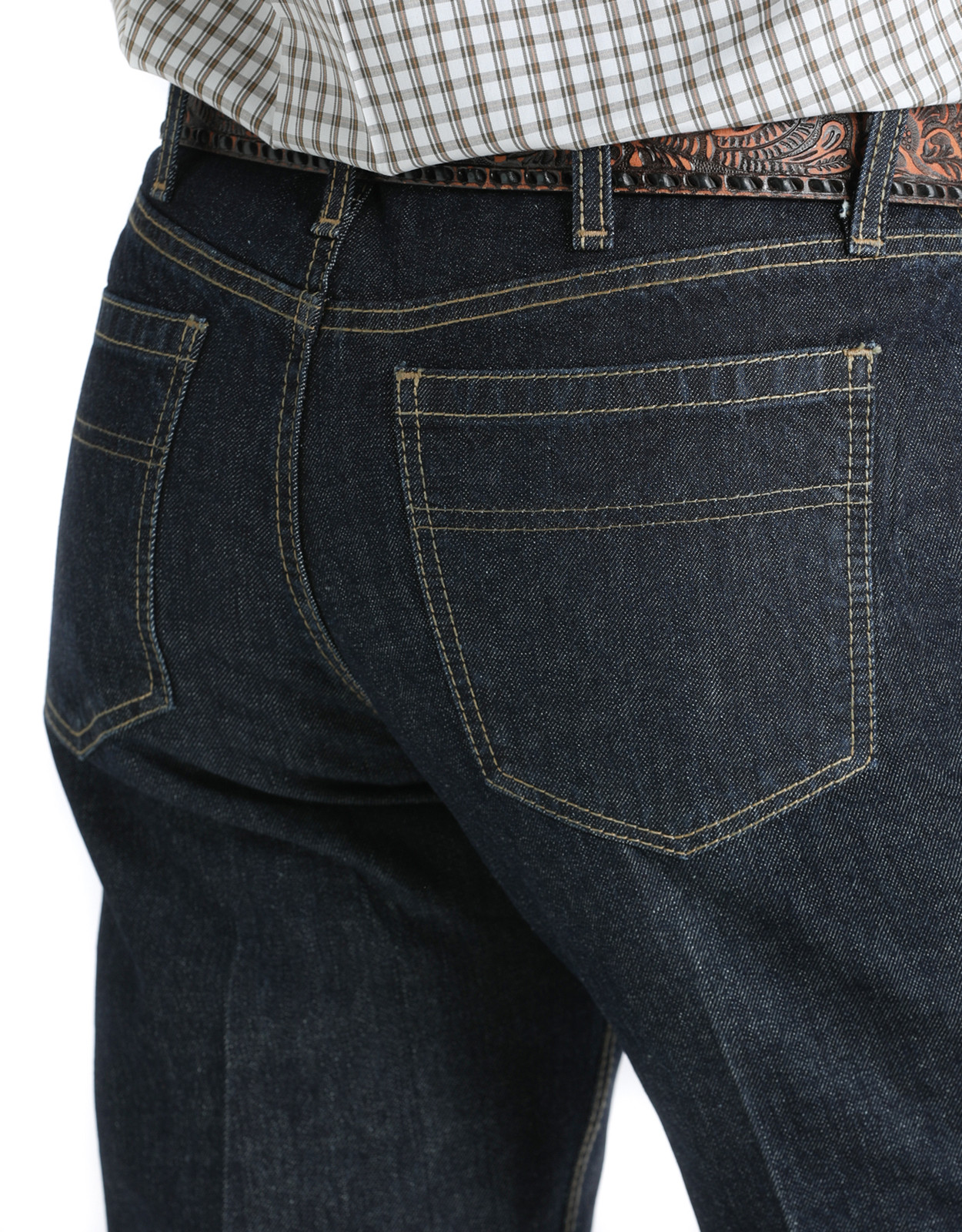 Cinch Men's White Label Mid Rise Relaxed Fit Straight Leg Jean - Rinse