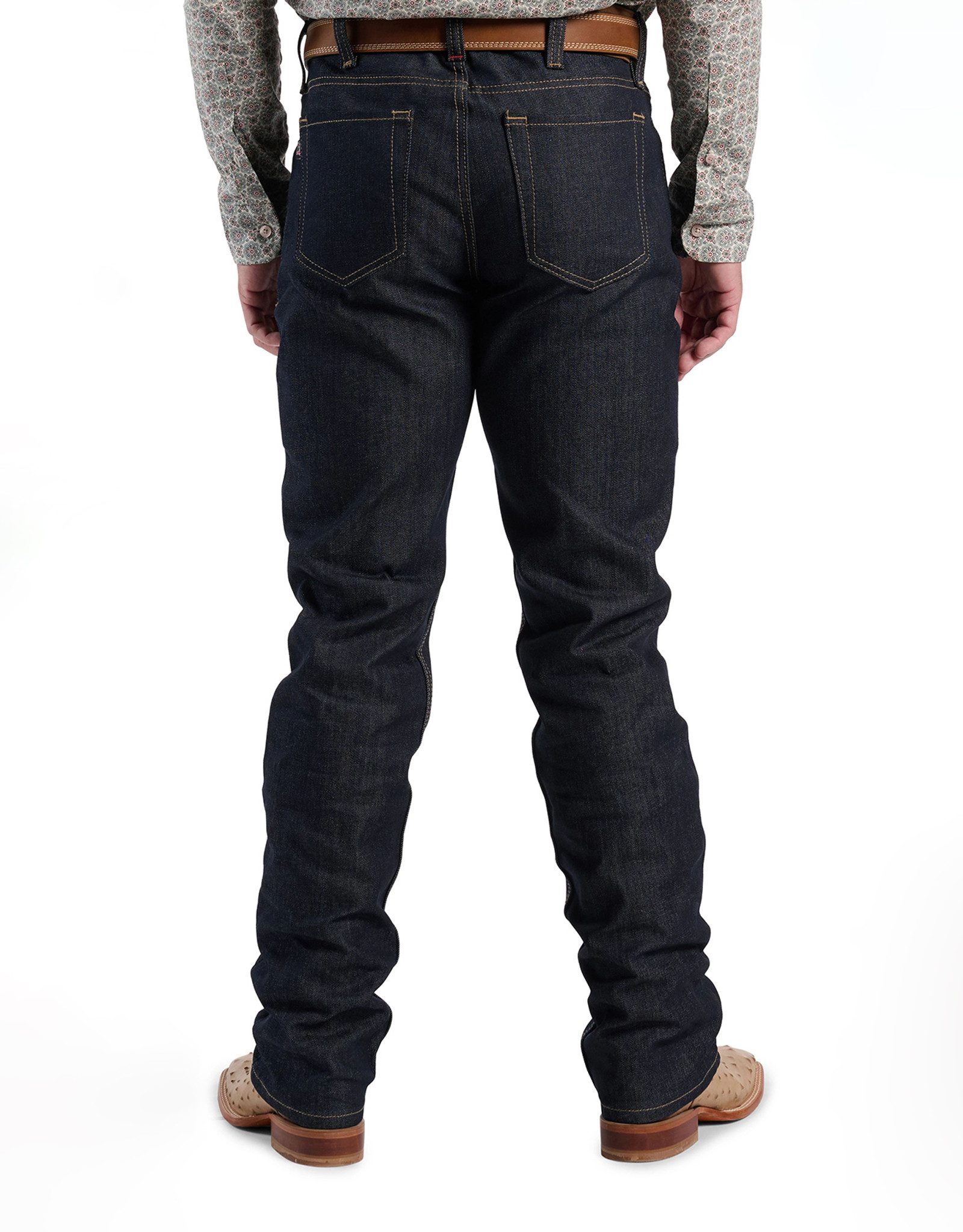 Justin Men's Classic J2 Slim Straight Stretch Low Rise Slim Fit Tapered Leg Jeans - Rigid Blue
