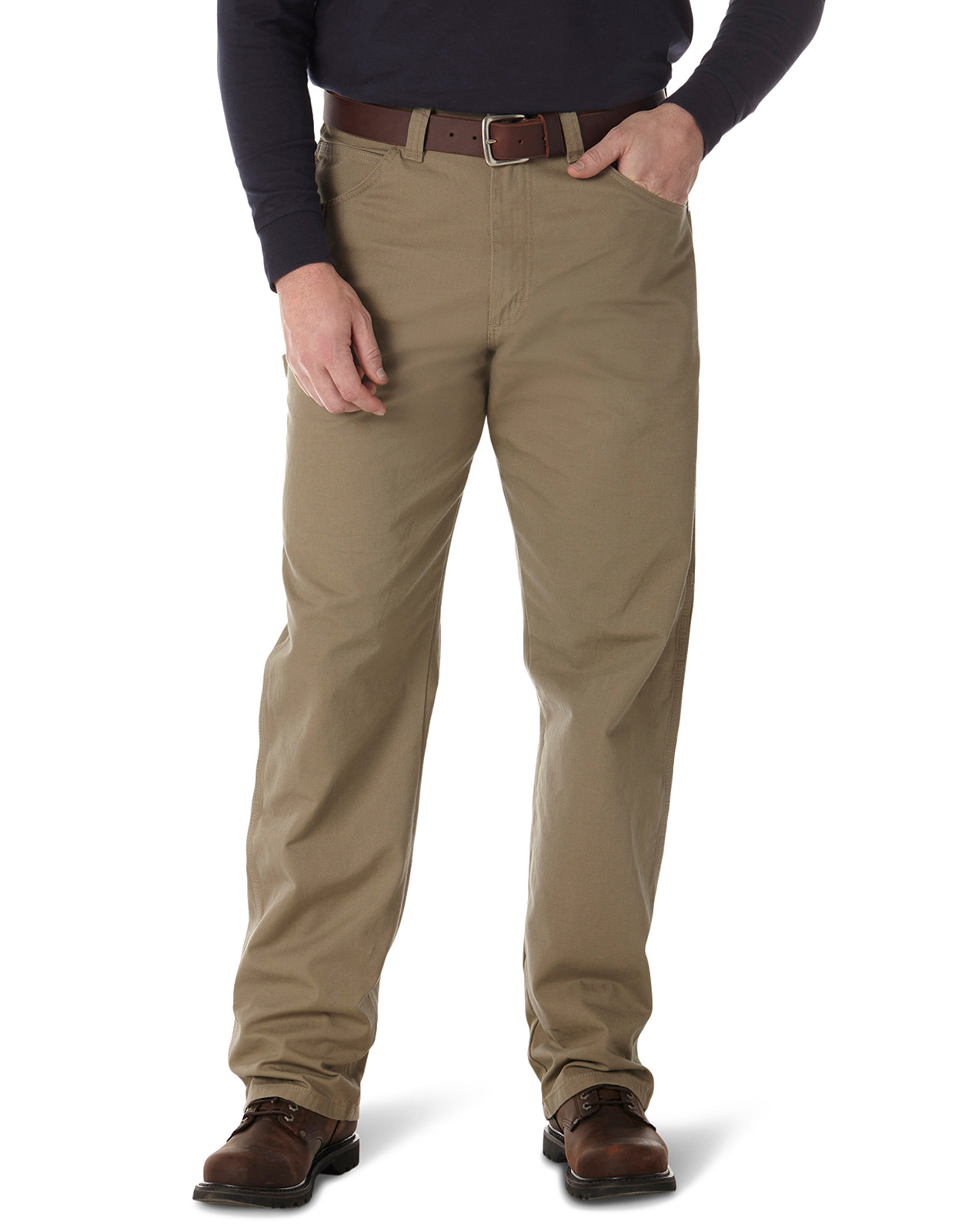 Wrangler Men's Riggs Carpenter High Rise Relaxed Fit Tapered Leg