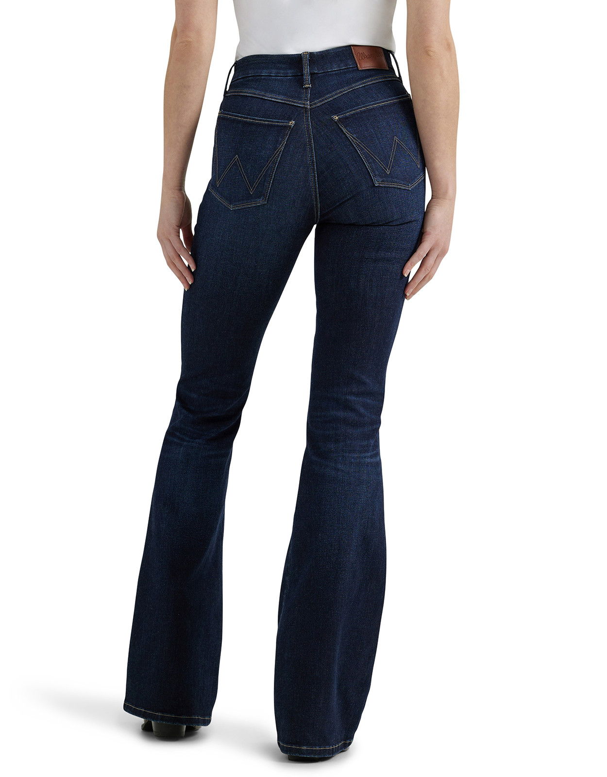 Wrangler Women's Bespoke Stretch High Rise Slim Fit Flare Leg Jeans - Madilyn