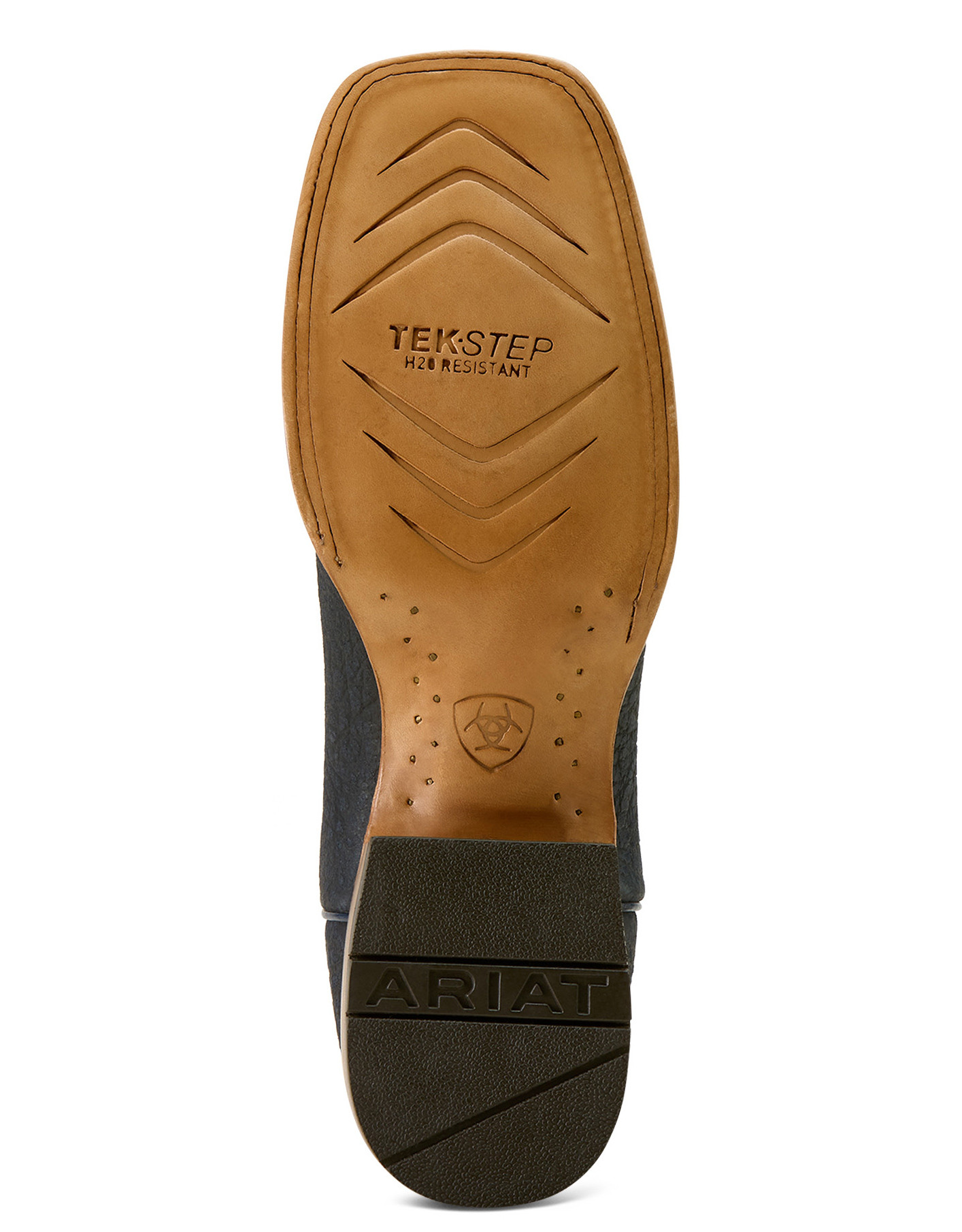 Ariat Men's Rock Ridge 11" Wide Square Toe Boots - Navy/Brown