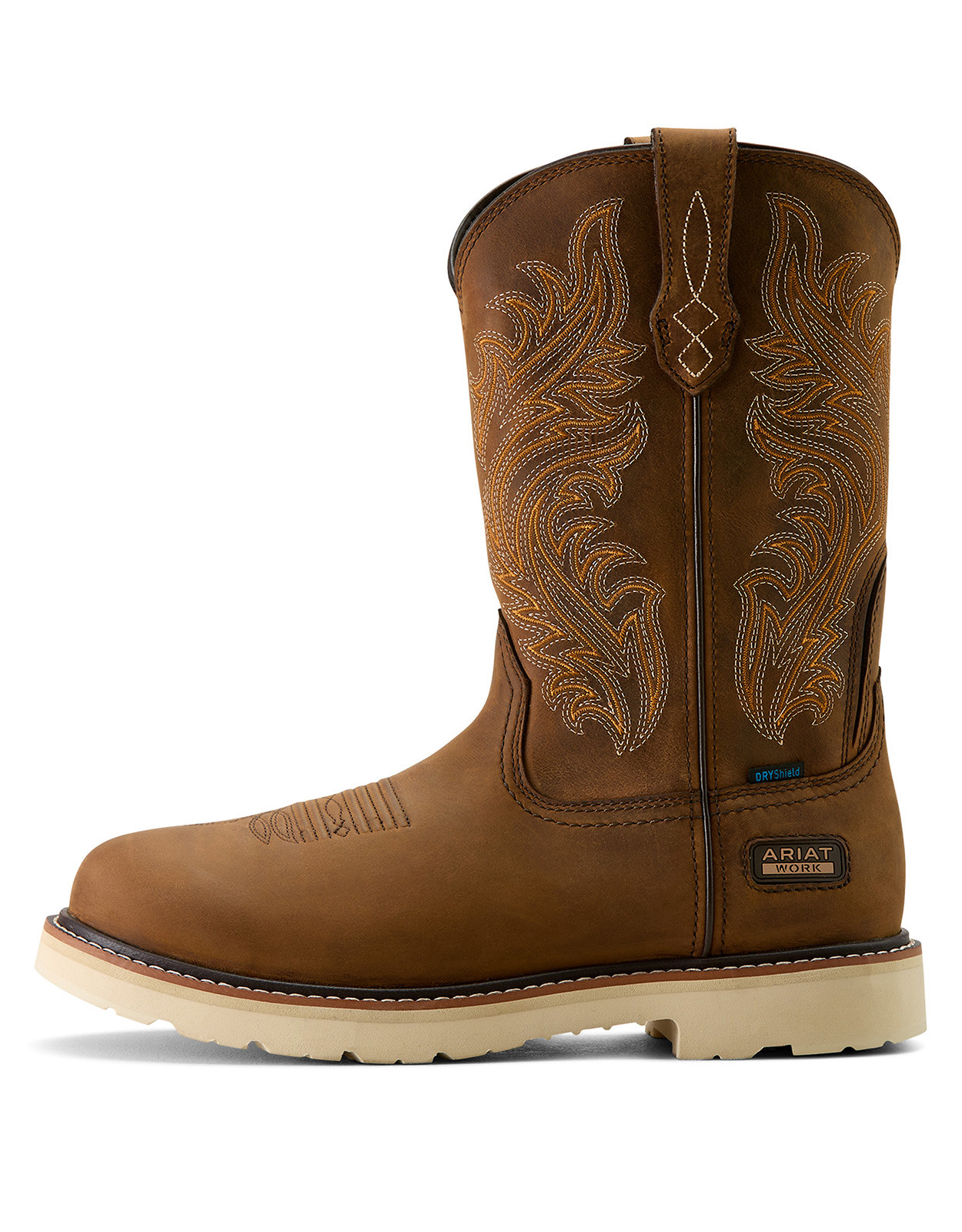 Ariat Men's Activator Argo 11" Round Toe EH H2O Work Boots - Distressed Brown