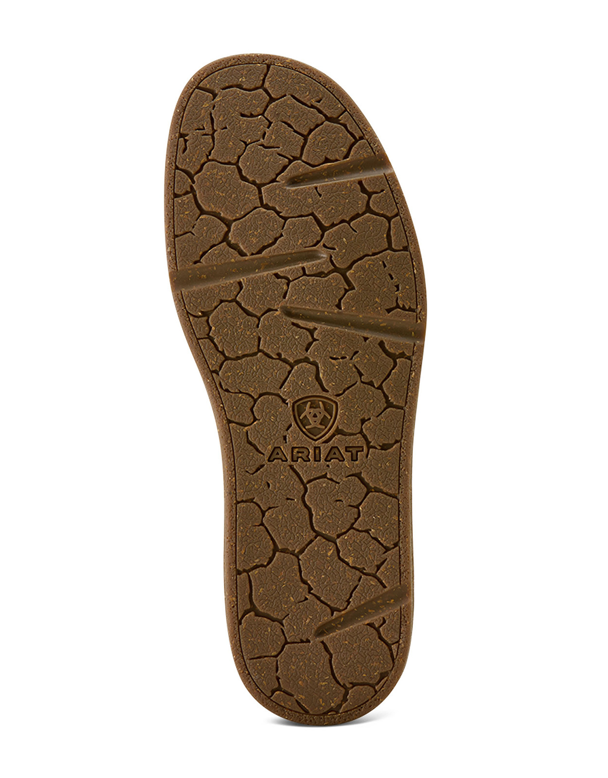 Ariat Men's Clean Country 4" Lace Up Moc Toe Shoes- Brown Suede