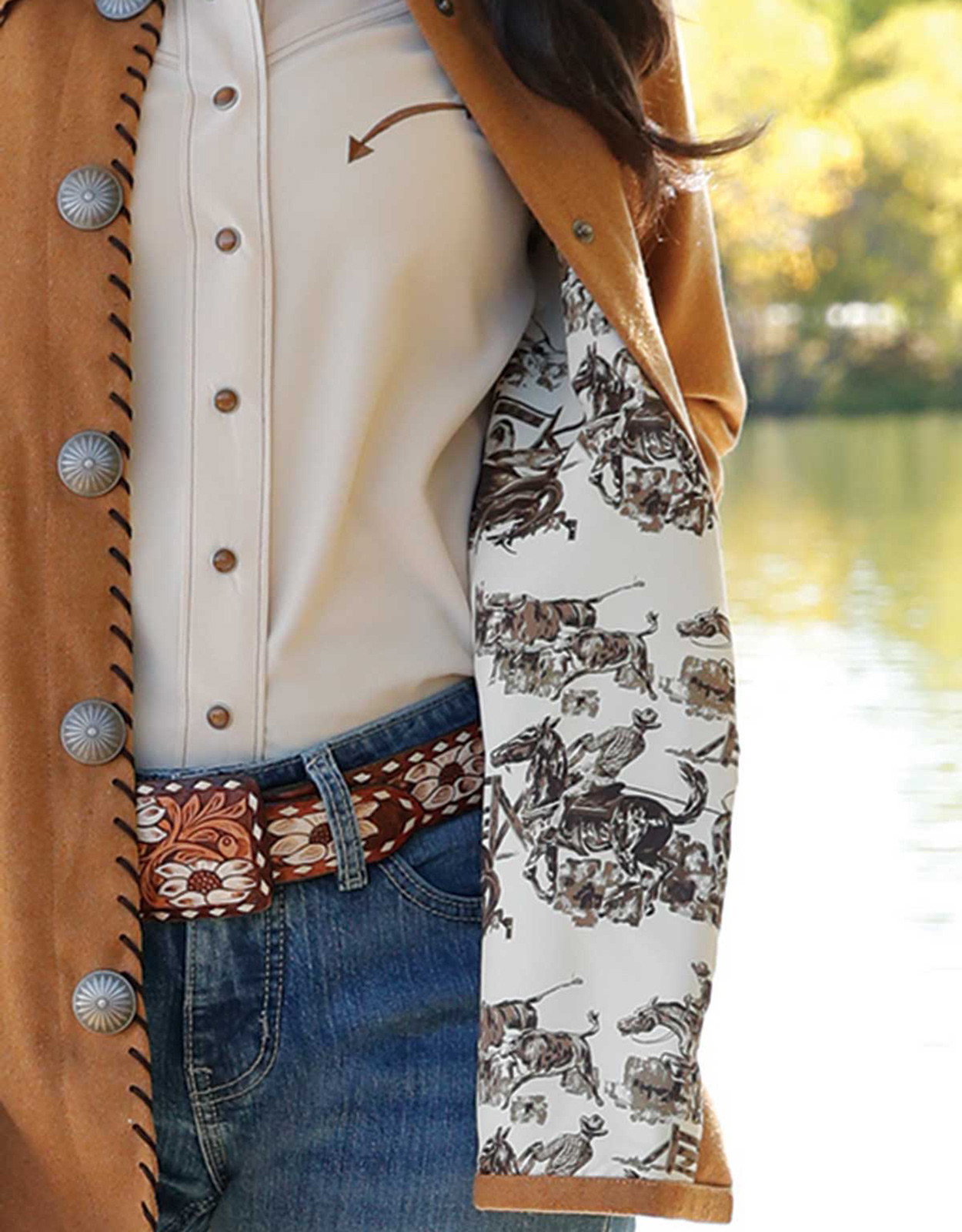 Cruel Women's Tweed Solid Snap Shirt Jacket - Camel