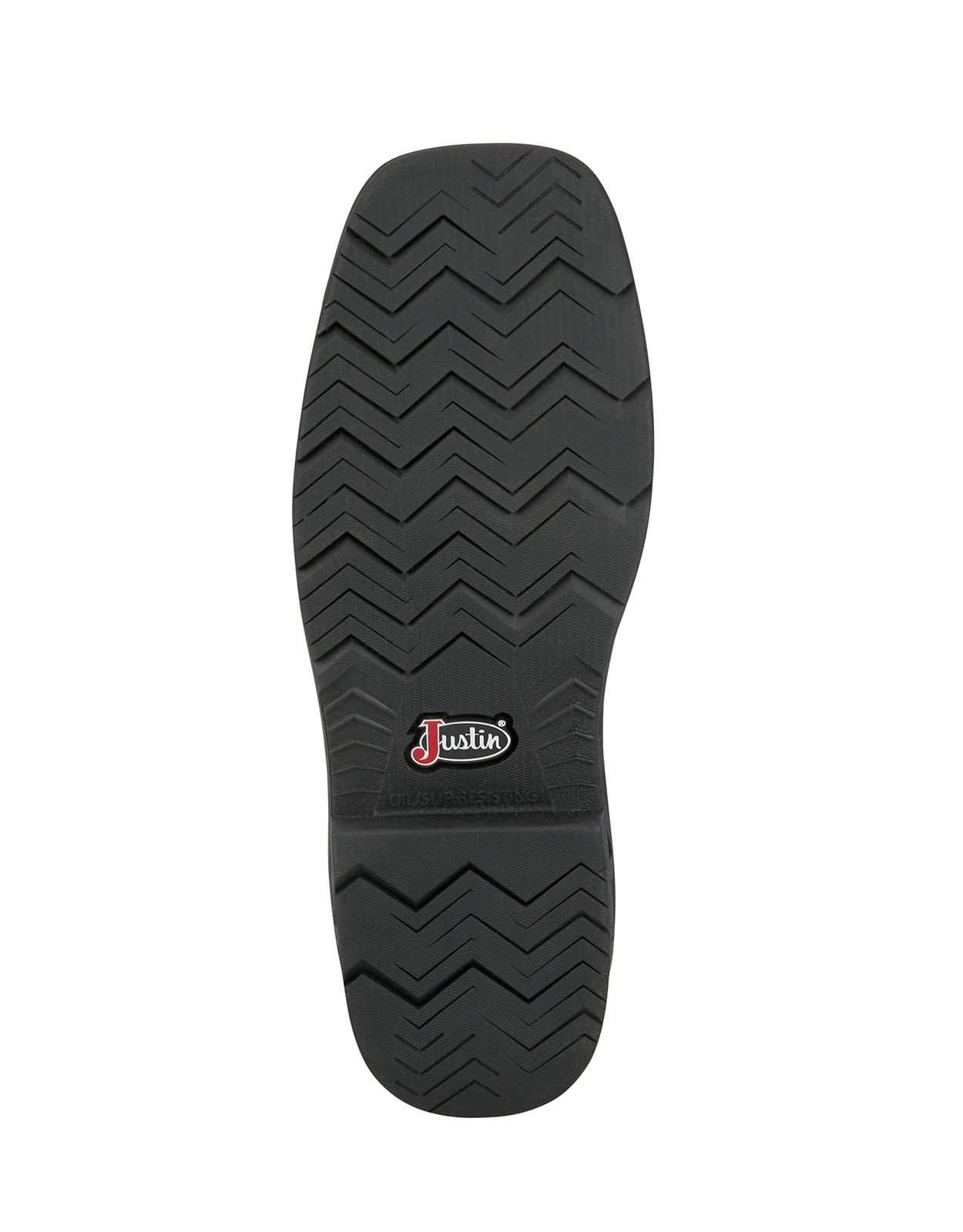 Justin Men's Prodigy Trencher Water Buffalo 11" Square Toe EH Waterproof Work Boots - Brown