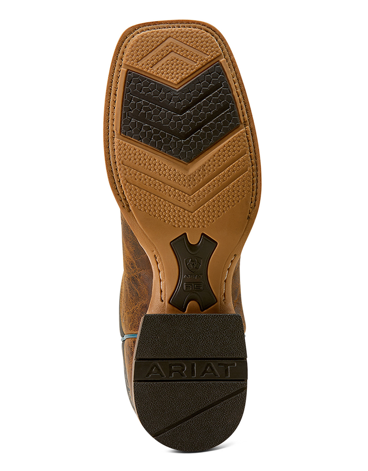 Ariat Men's Cowhand 13" Wide Square Toe Boots - Tan/Black