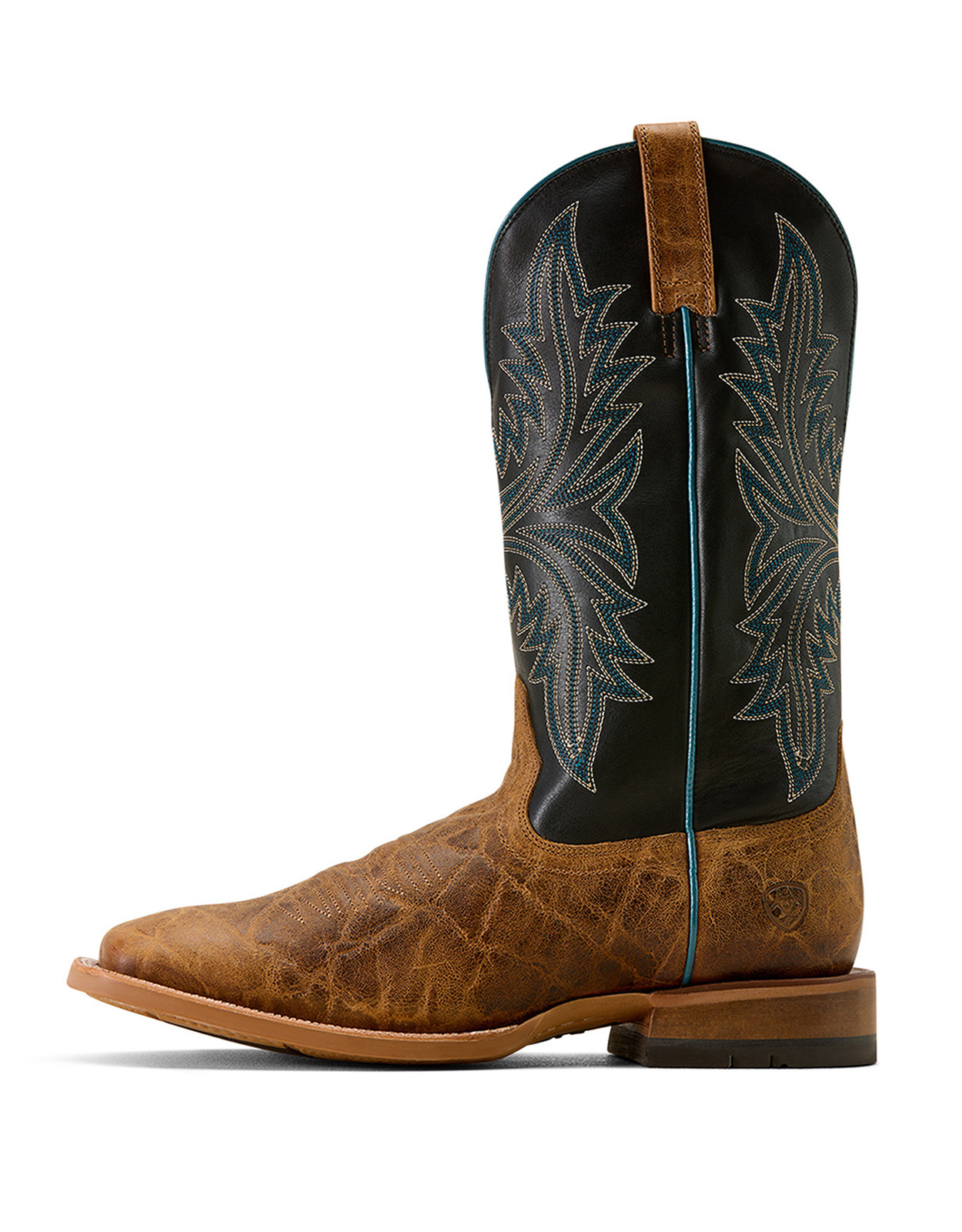 Ariat Men's Cowhand 13" Wide Square Toe Boots - Tan/Black