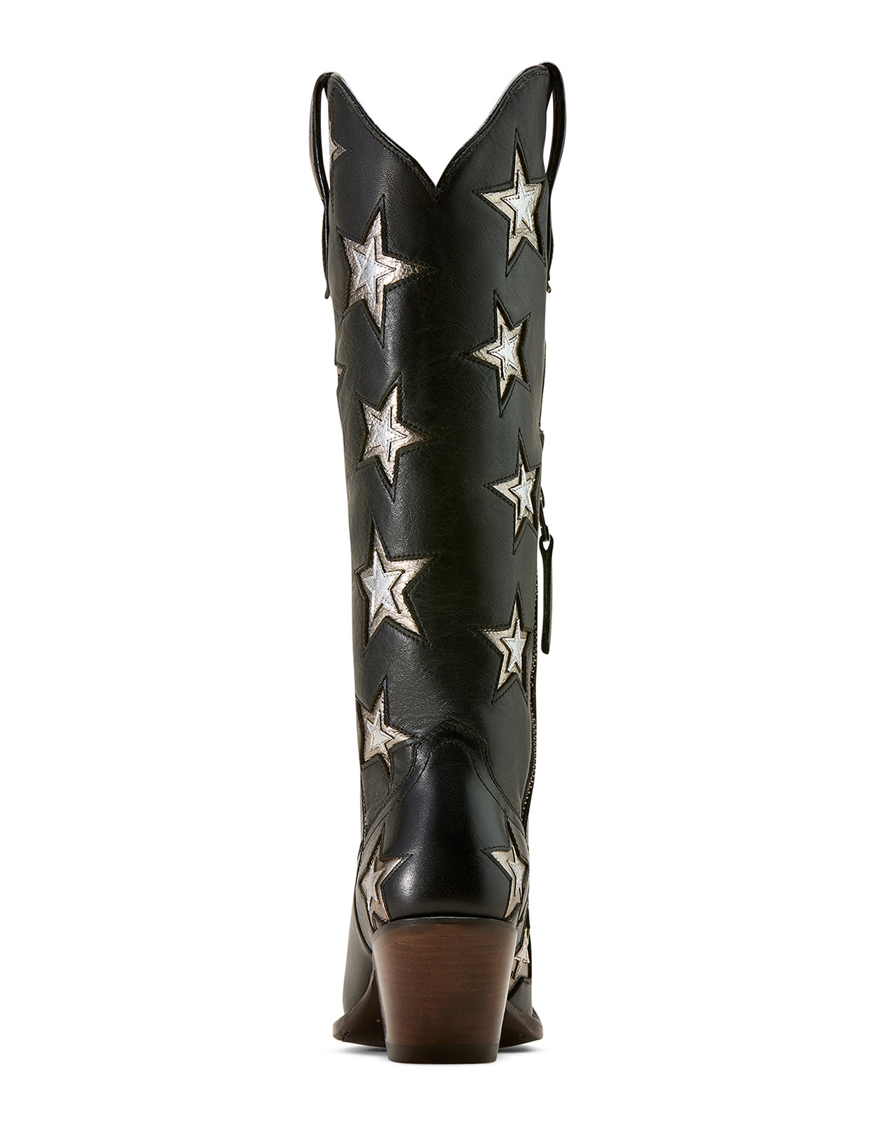Ariat Women's Casanova Star 16" Snip Toe Boots - Black/Silver