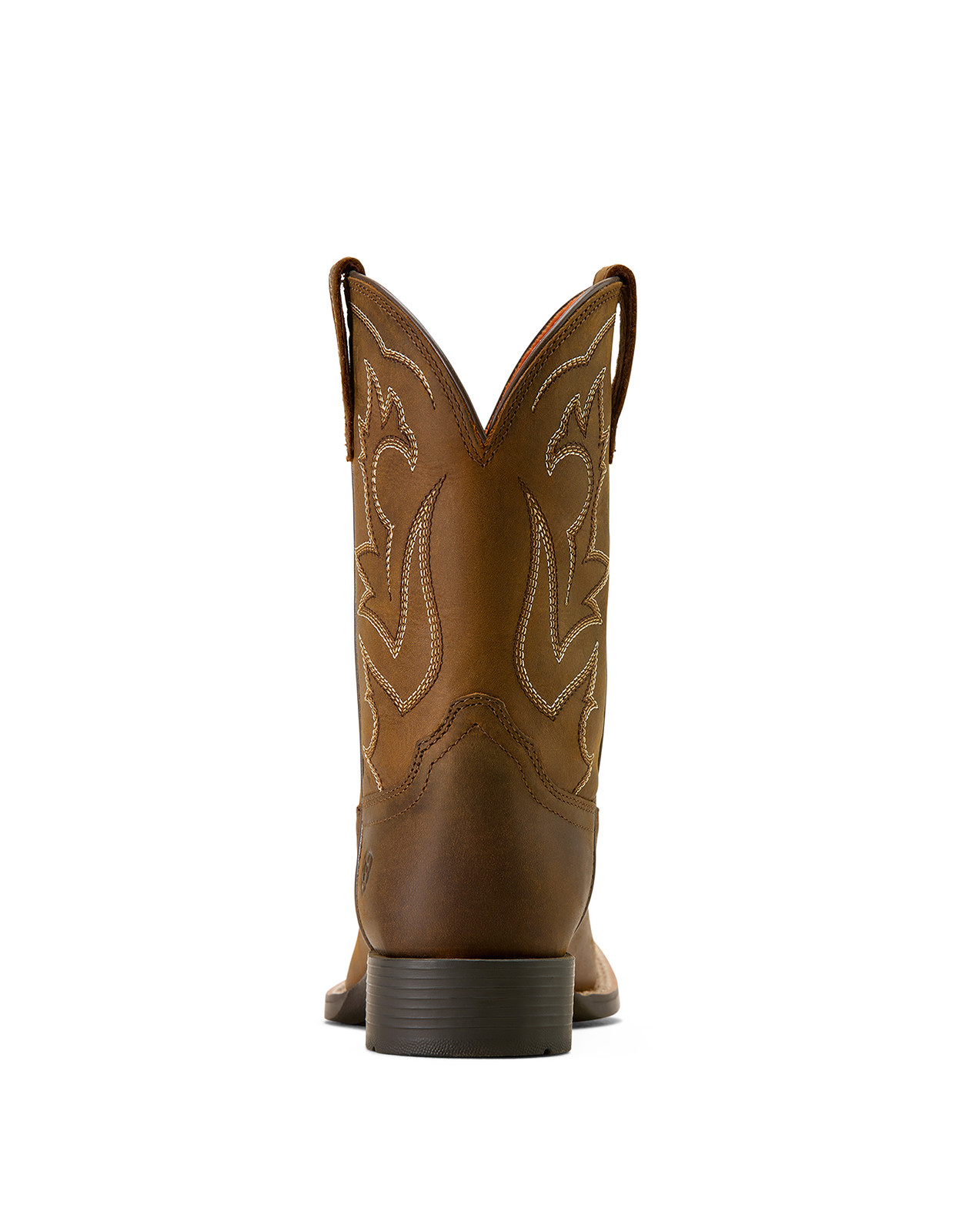 Ariat Kids' Deer Ridge 8" Wide Square Toe Boots - Brown