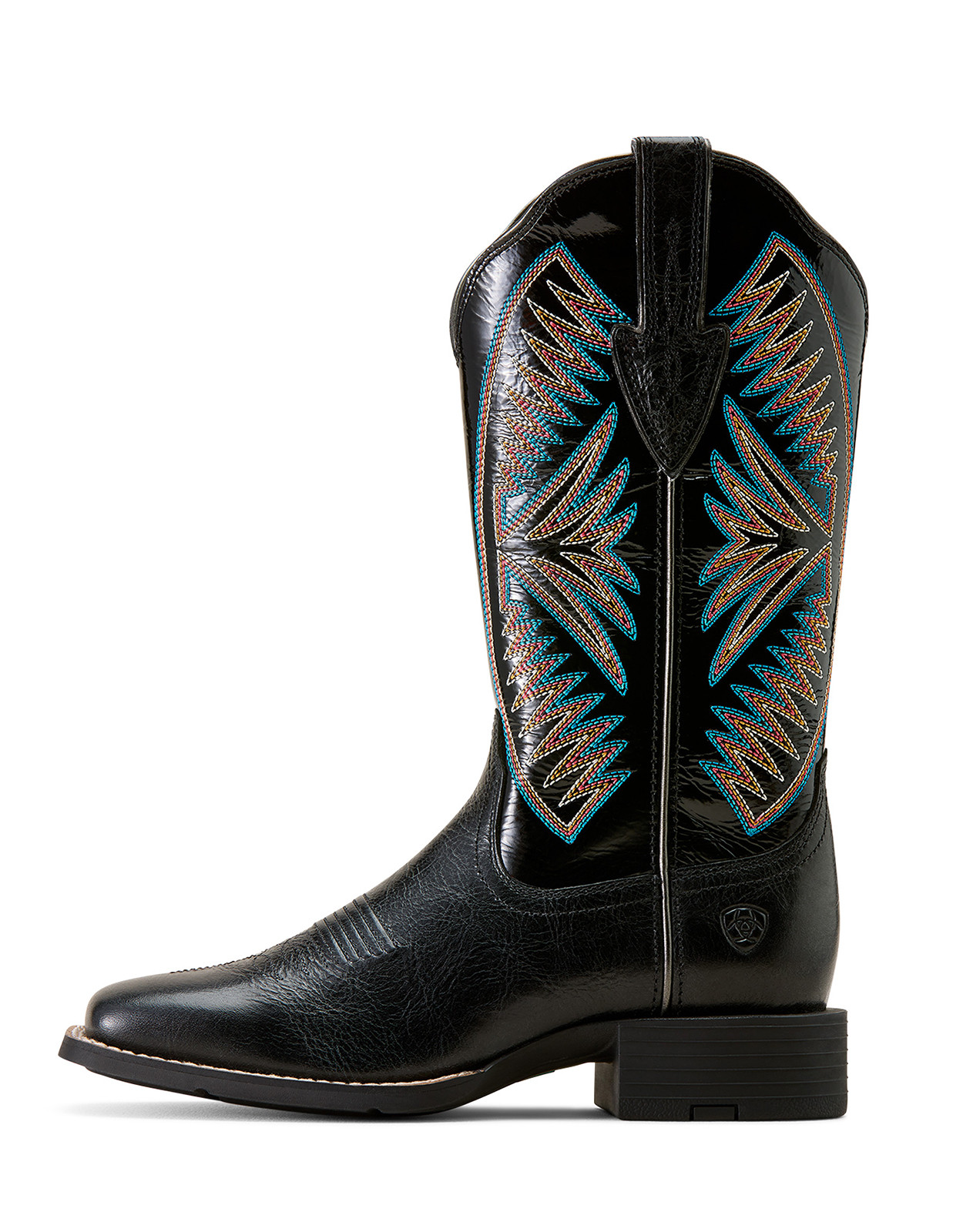 Ariat Women's Round Up Ruidoso 12" Wide Square Toe Boots - Black