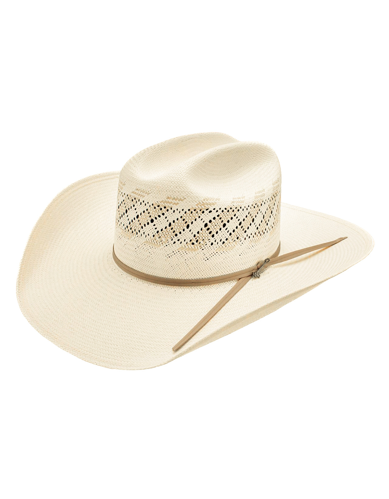 Stetson Thunder 10X Straw Cattleman Crown Cowboy Hat - Natural
