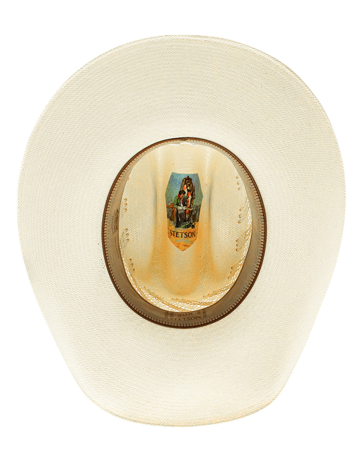 Stetson Thunder 10X Straw Cattleman Crown Cowboy Hat - Natural