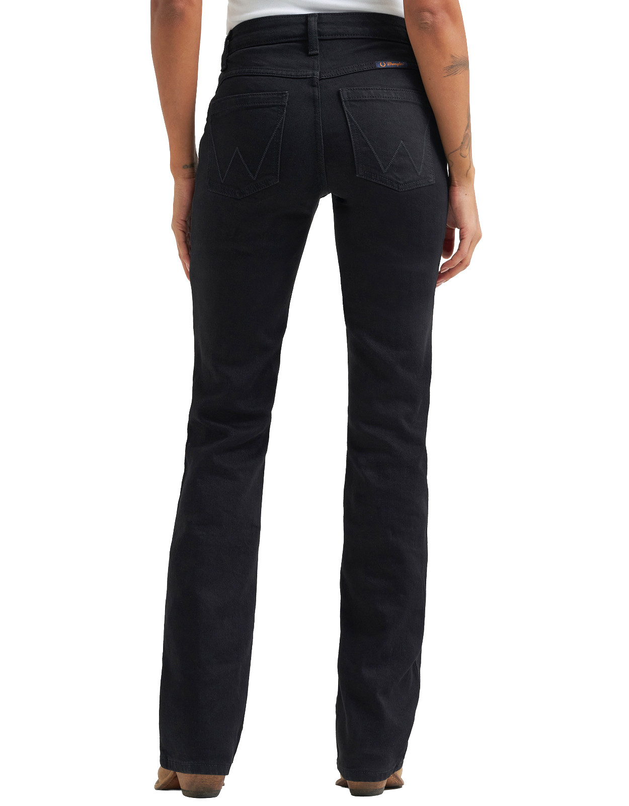 Wrangler Women's Willow Bootcut Stretch Mid Rise Slim Fit Boot Cut Jean - Molly