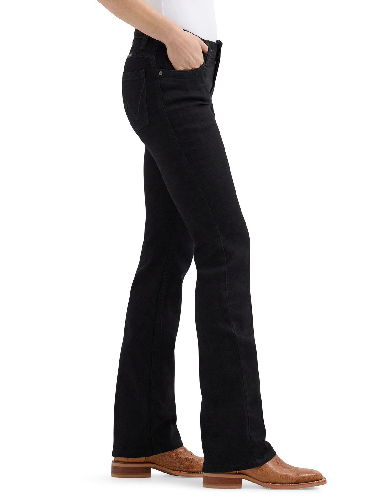 Wrangler Women's Willow Bootcut Stretch Mid Rise Slim Fit Boot Cut Jean - Molly