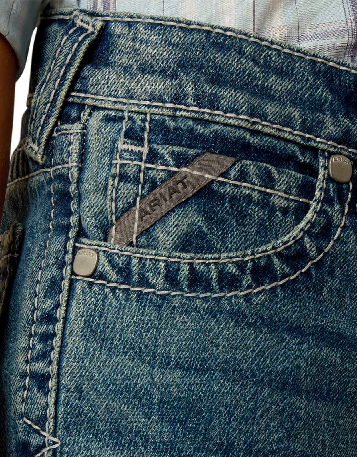 Ariat Boys' B5 Slim Low Rise Slim Fit Straight Leg Jeans - Dakota