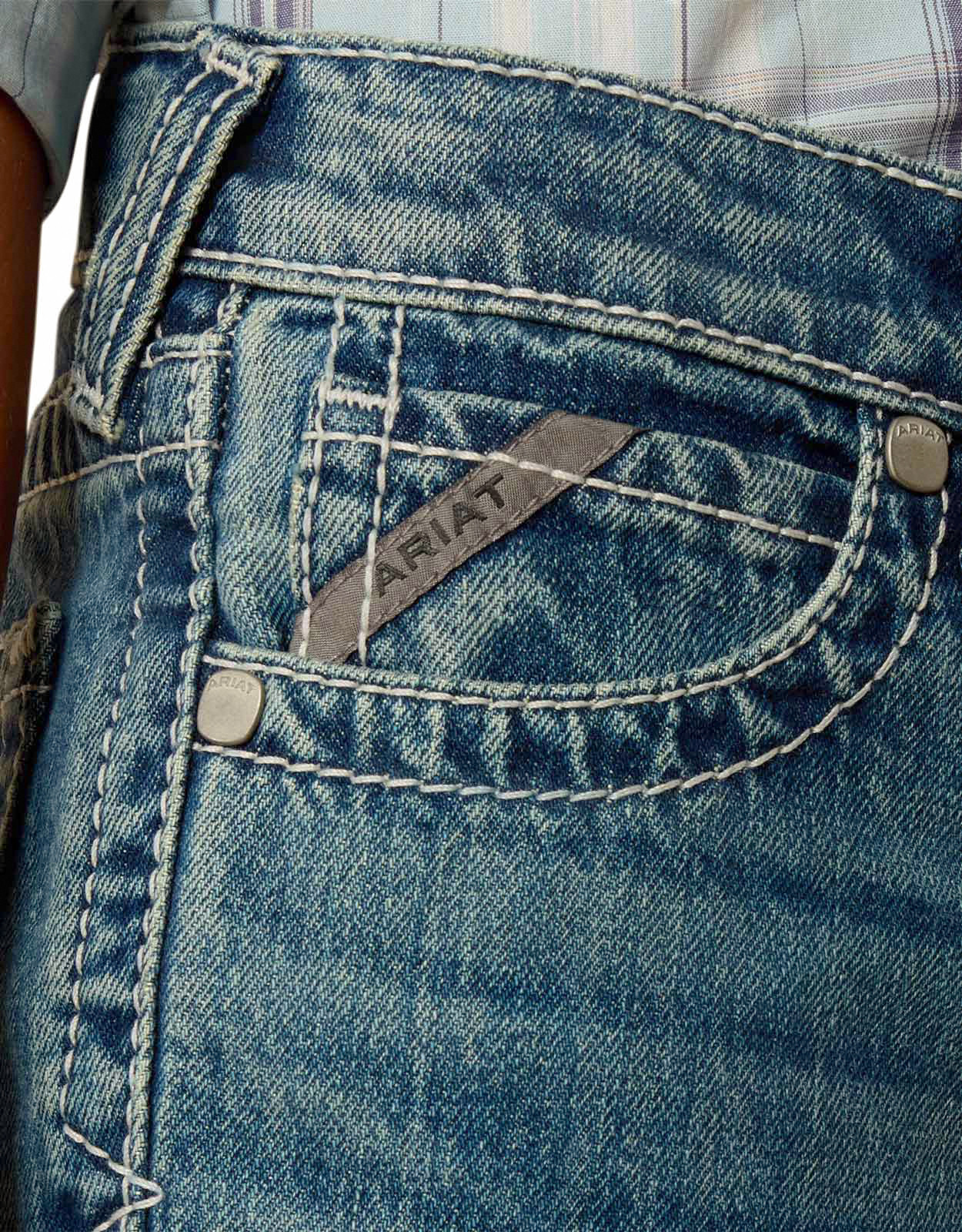 Ariat Boys' B5 Slim Low Rise Slim Fit Straight Leg Jeans - Dakota