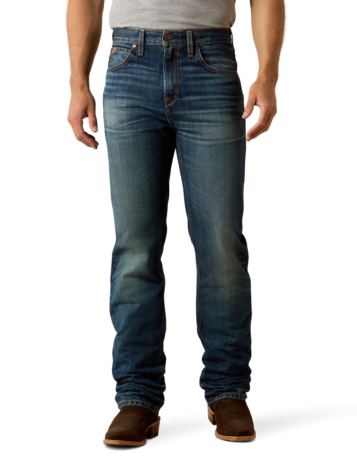 Ariat Men's M7 Slim Low Rise Slim Fit Straight Leg Jeans - Istanbul