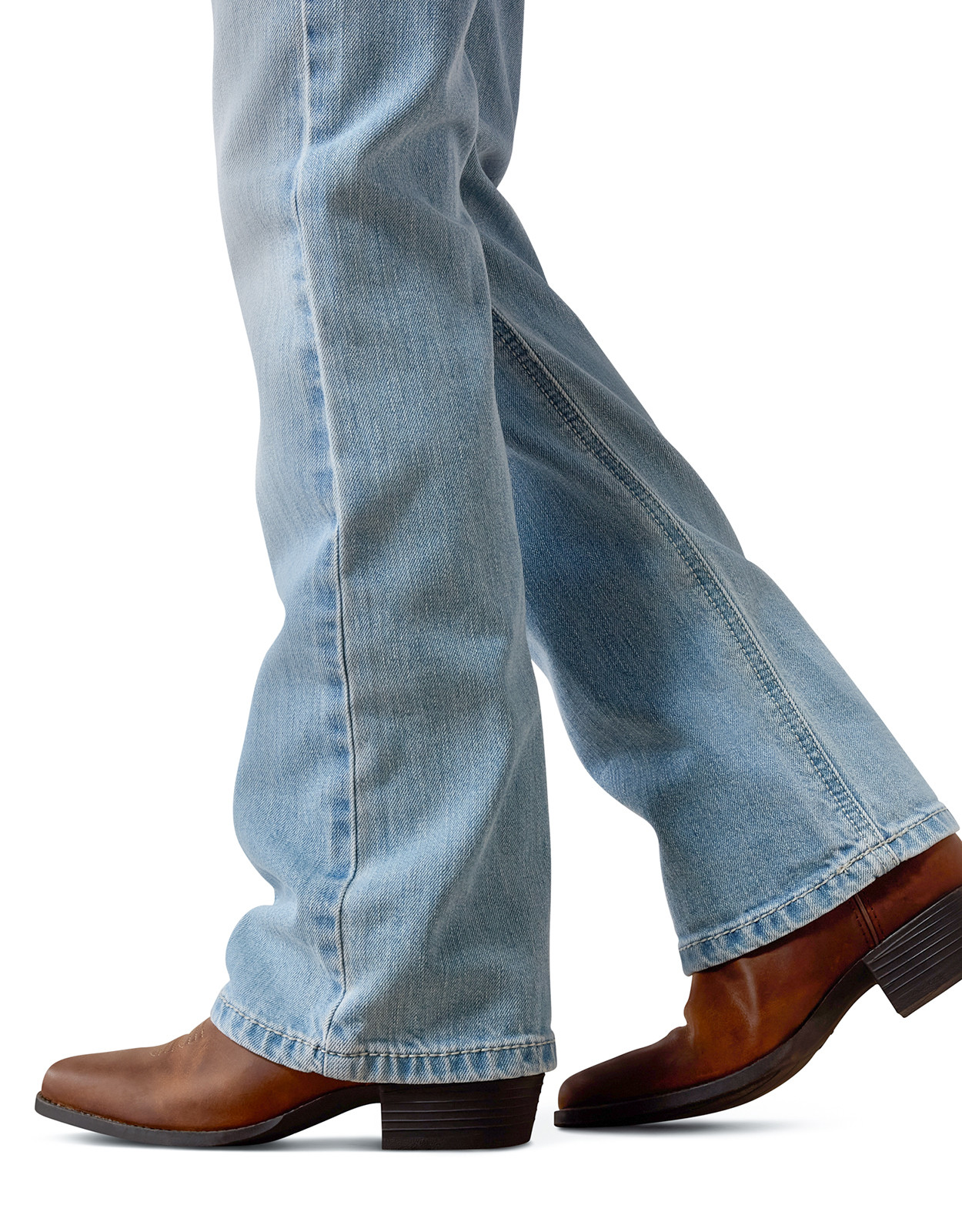 Ariat Girls' Boot Cut Stretch Low Rise Slim Fit Boot Cut Jeans - Porto