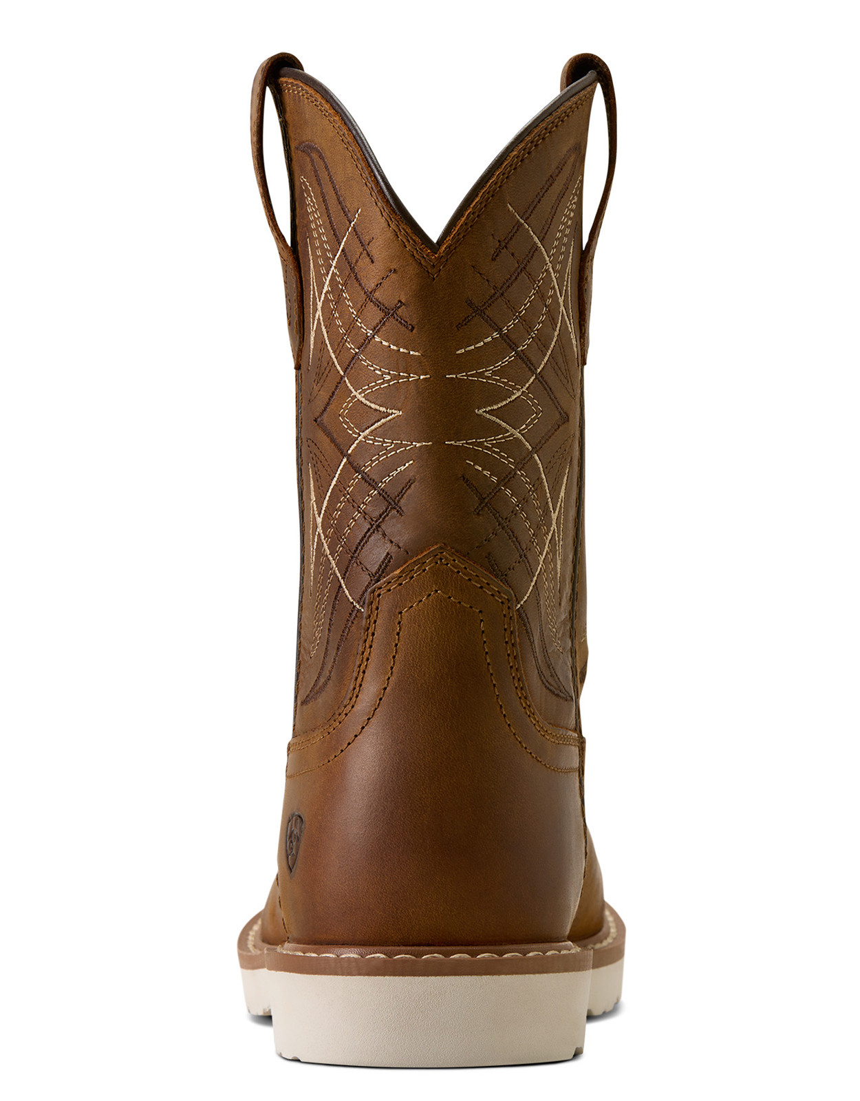 Ariat Kids' Activate 8" Round Toe Cowboy Boots - Distressed Brown