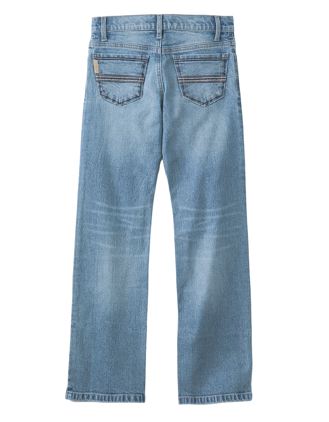 Cinch Boys' Relaxed Stretch Mid Rise Relaxed Fit Boot Cut Jeans (Sizes 4-7) - Light Stonewash