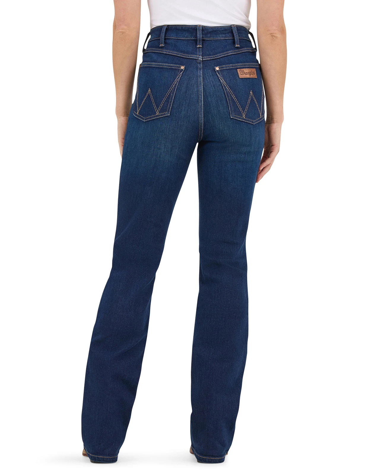 Wrangler Women's Rodeo Stretch High Rise Regular Fit Boot Cut Jeans - Kayla