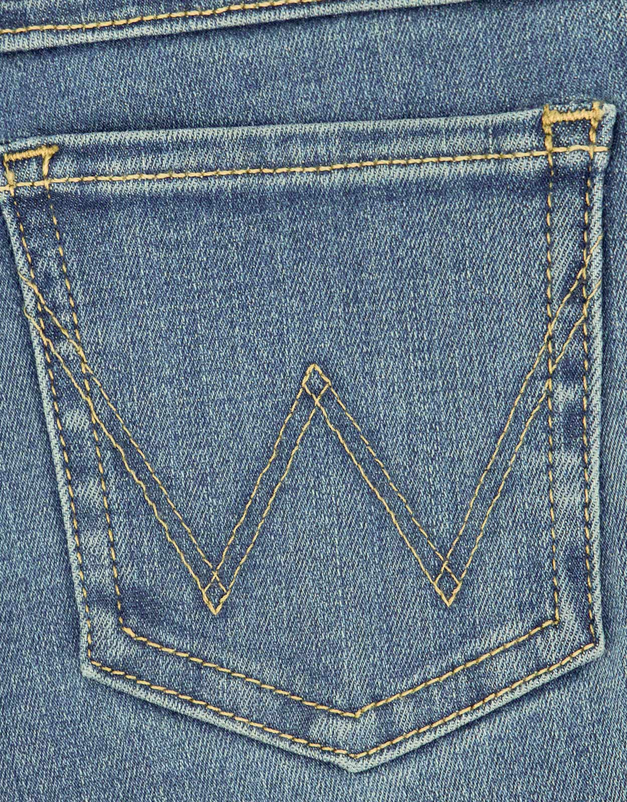 Wrangler Girls' Bespoke Boot Stretch Low Rise Regular Fit Boot Cut Jeans (Sizes 4-16) - Ada