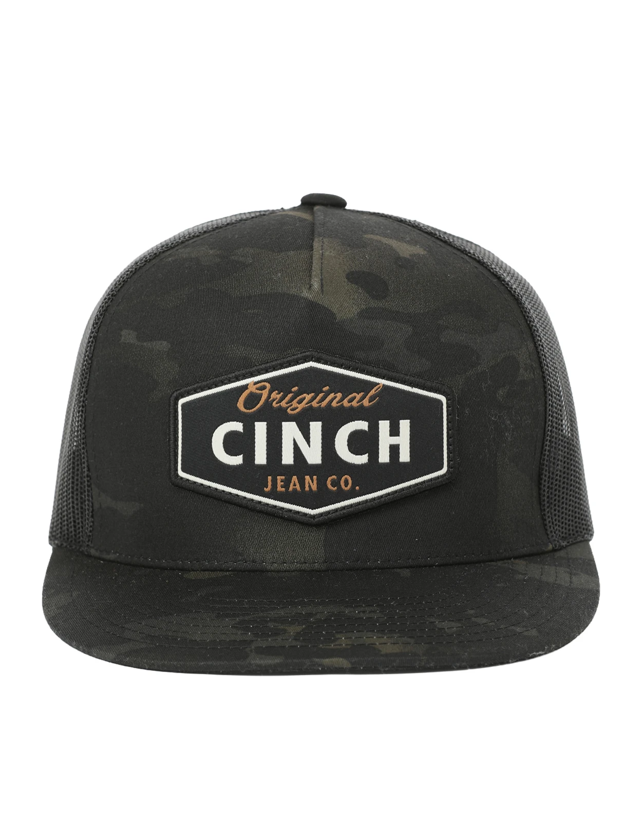 Cinch FLEXFIT Snapback Print Logo Cap - Black/Green