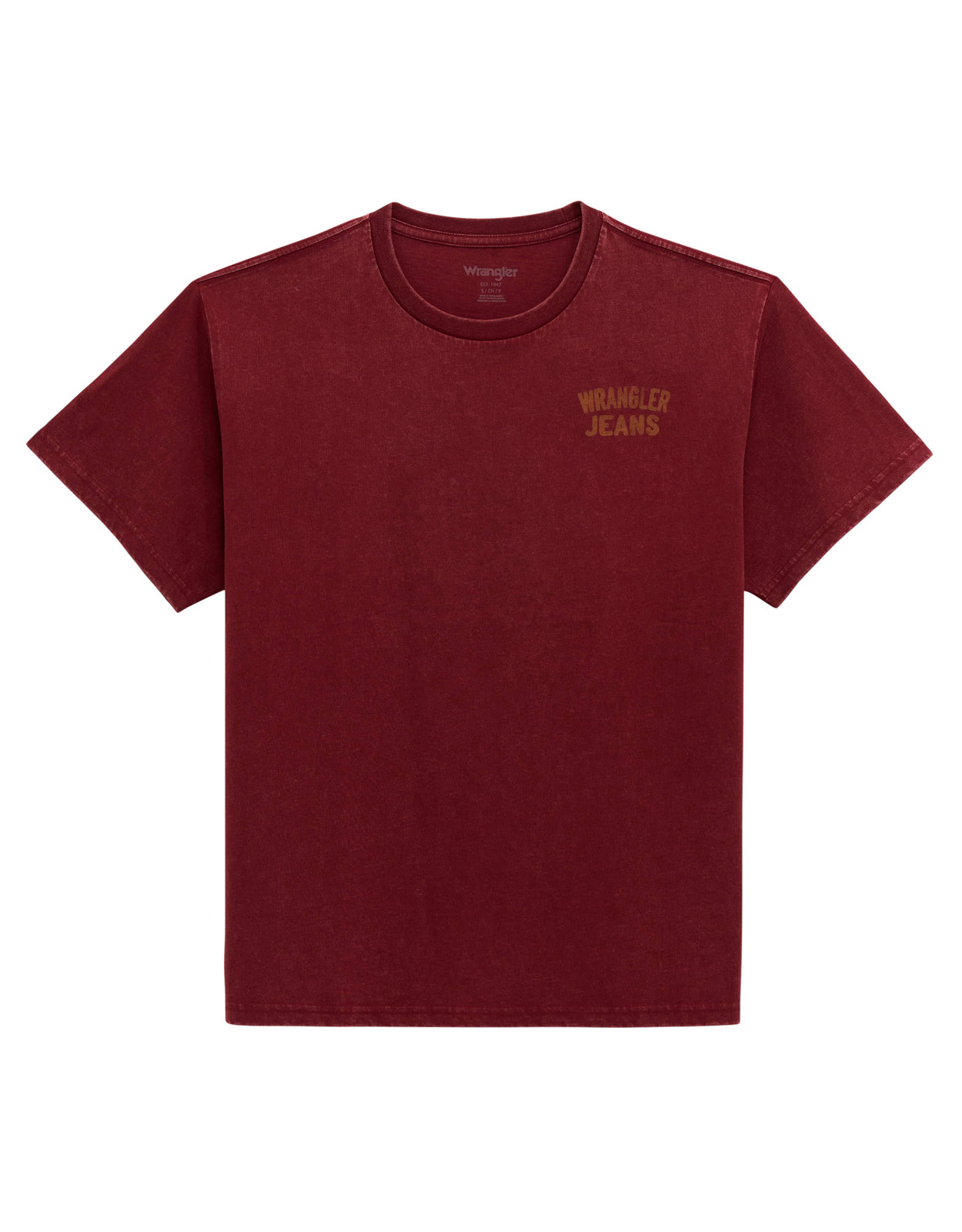 Wrangler Retro Women's Short Sleeve Logo Print Tee Shirt - Red