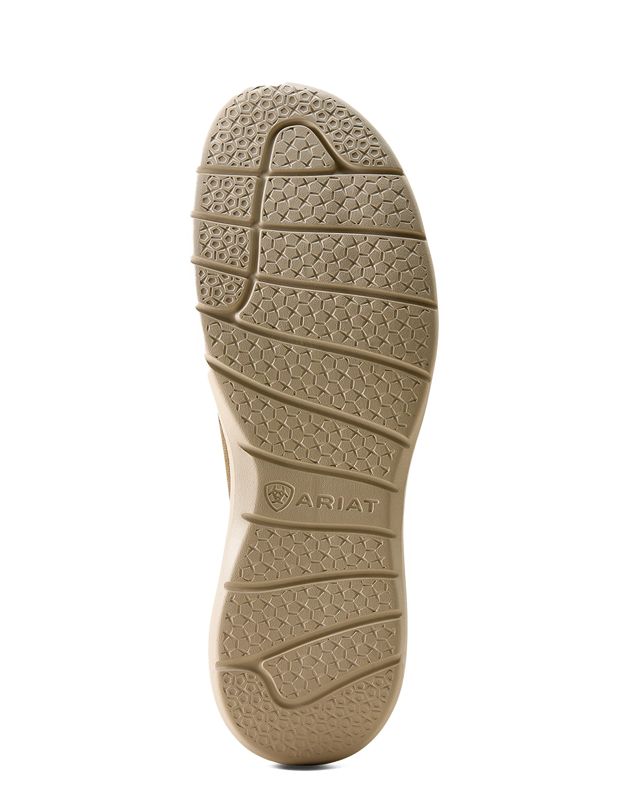 Ariat Men's Hilo 3" Slip-On Moc Toe Shoes - Tan/Teal